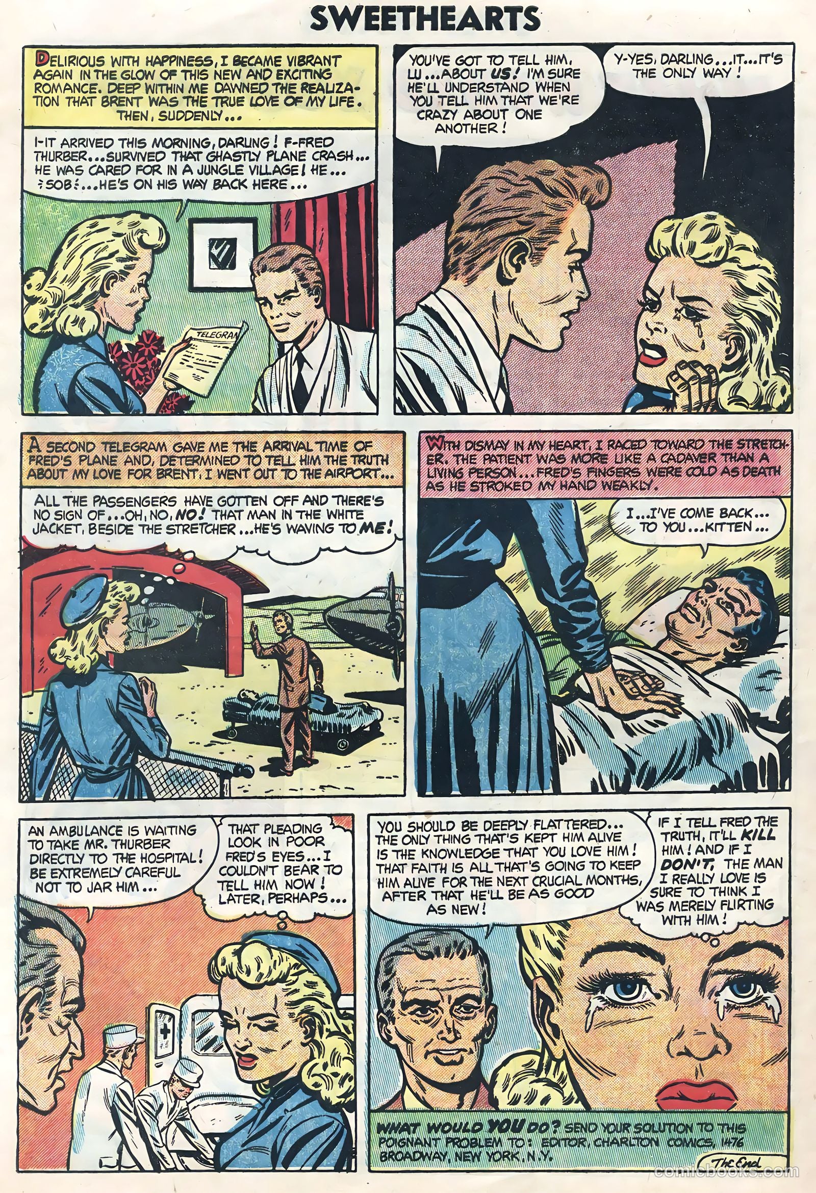 Sweethearts #24 (1954) — page 32 of 36