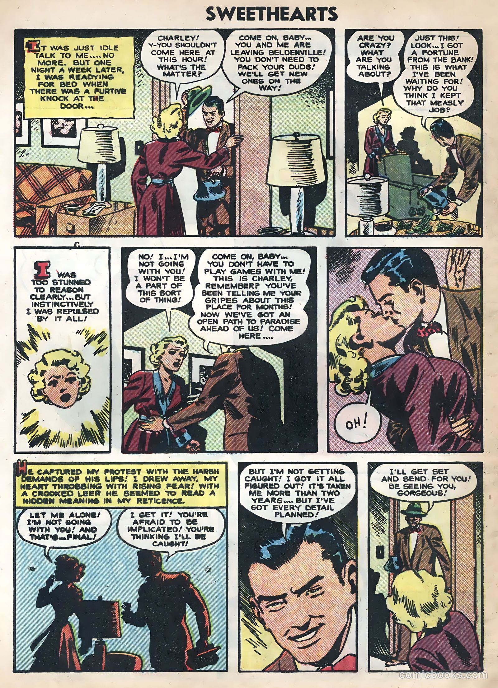 Sweethearts #25 (1954) — page 4 of 36