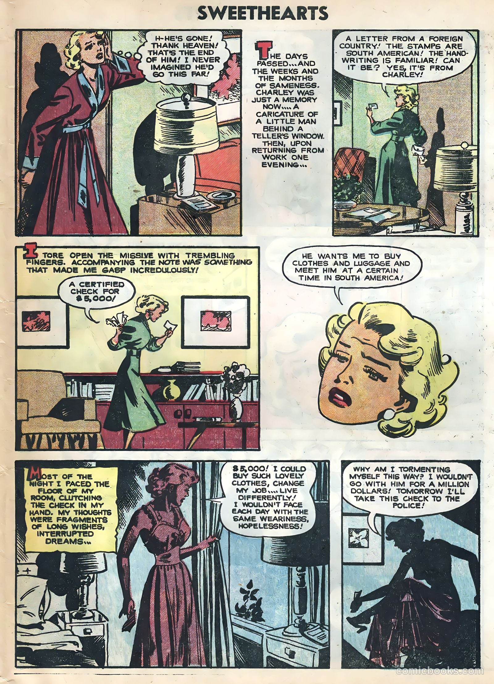 Sweethearts #25 (1954) — page 5 of 36
