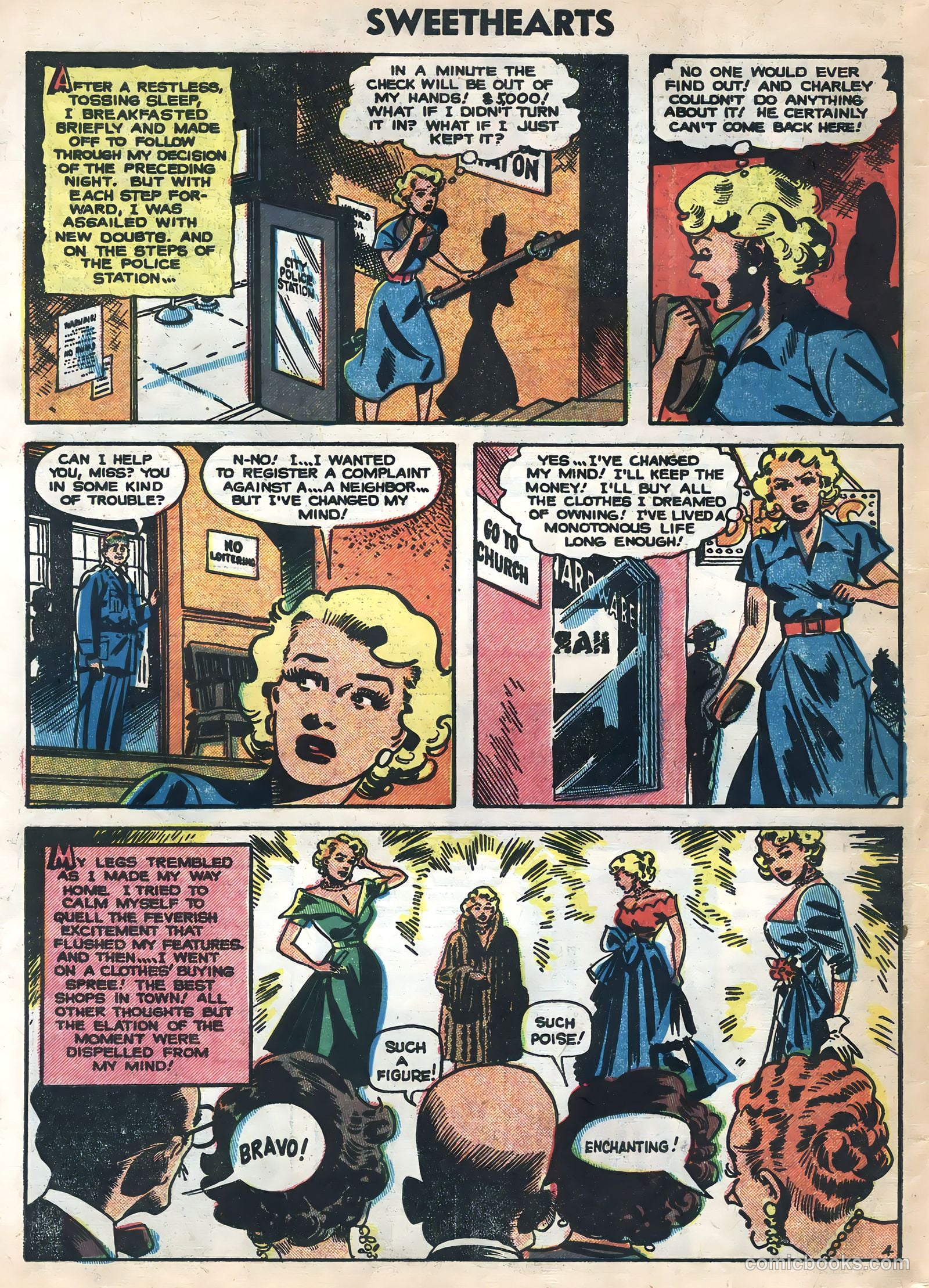 Sweethearts #25 (1954) — page 6 of 36