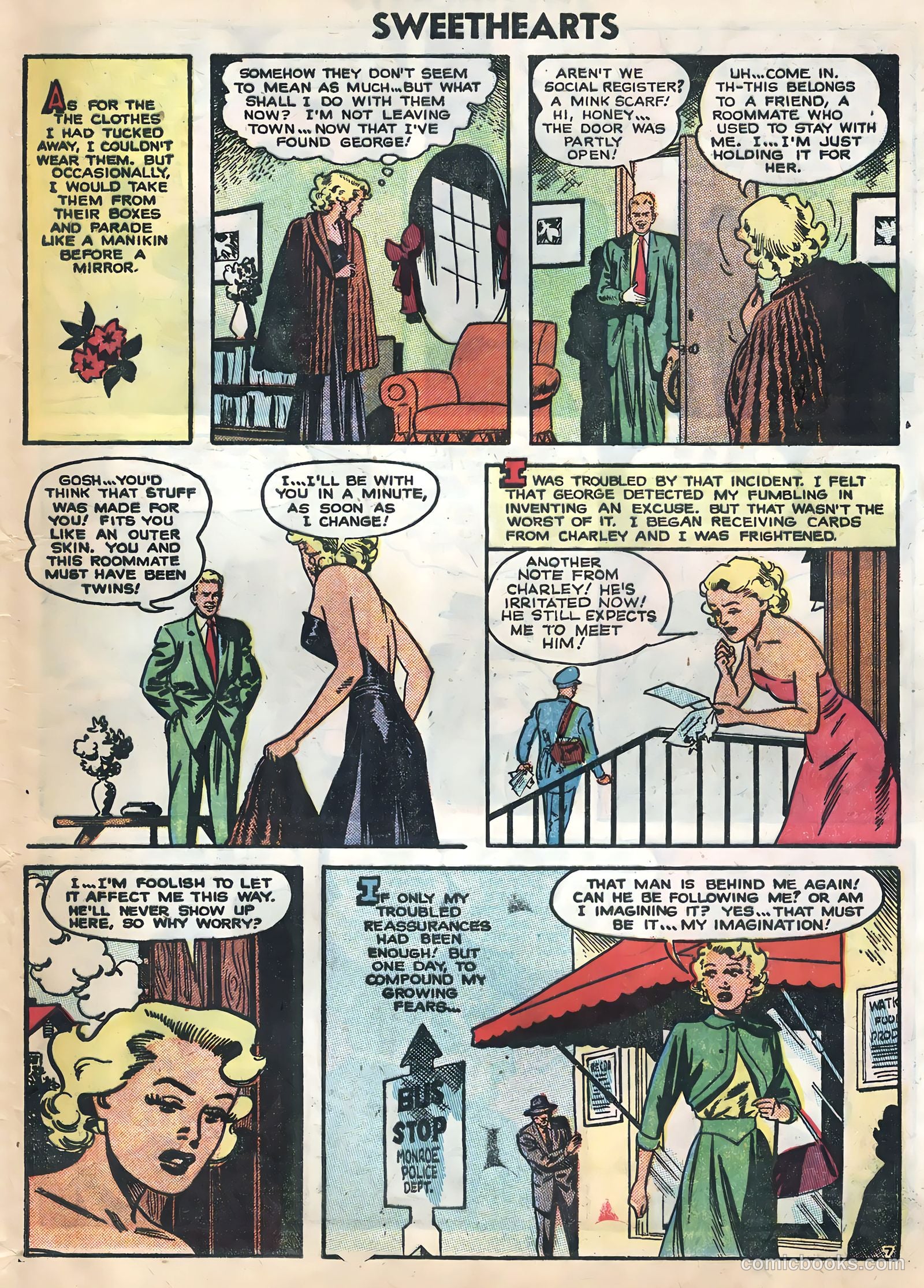 Sweethearts #25 (1954) — page 9 of 36