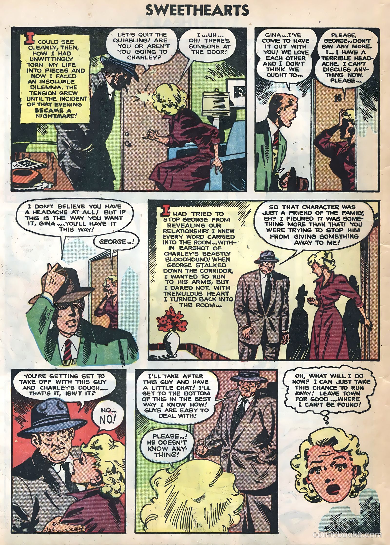 Sweethearts #25 (1954) — page 12 of 36