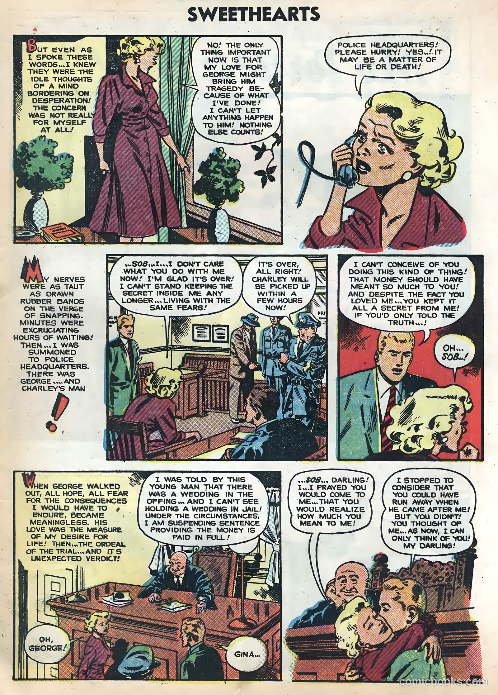 Sweethearts #25 (1954) — page 13 of 36