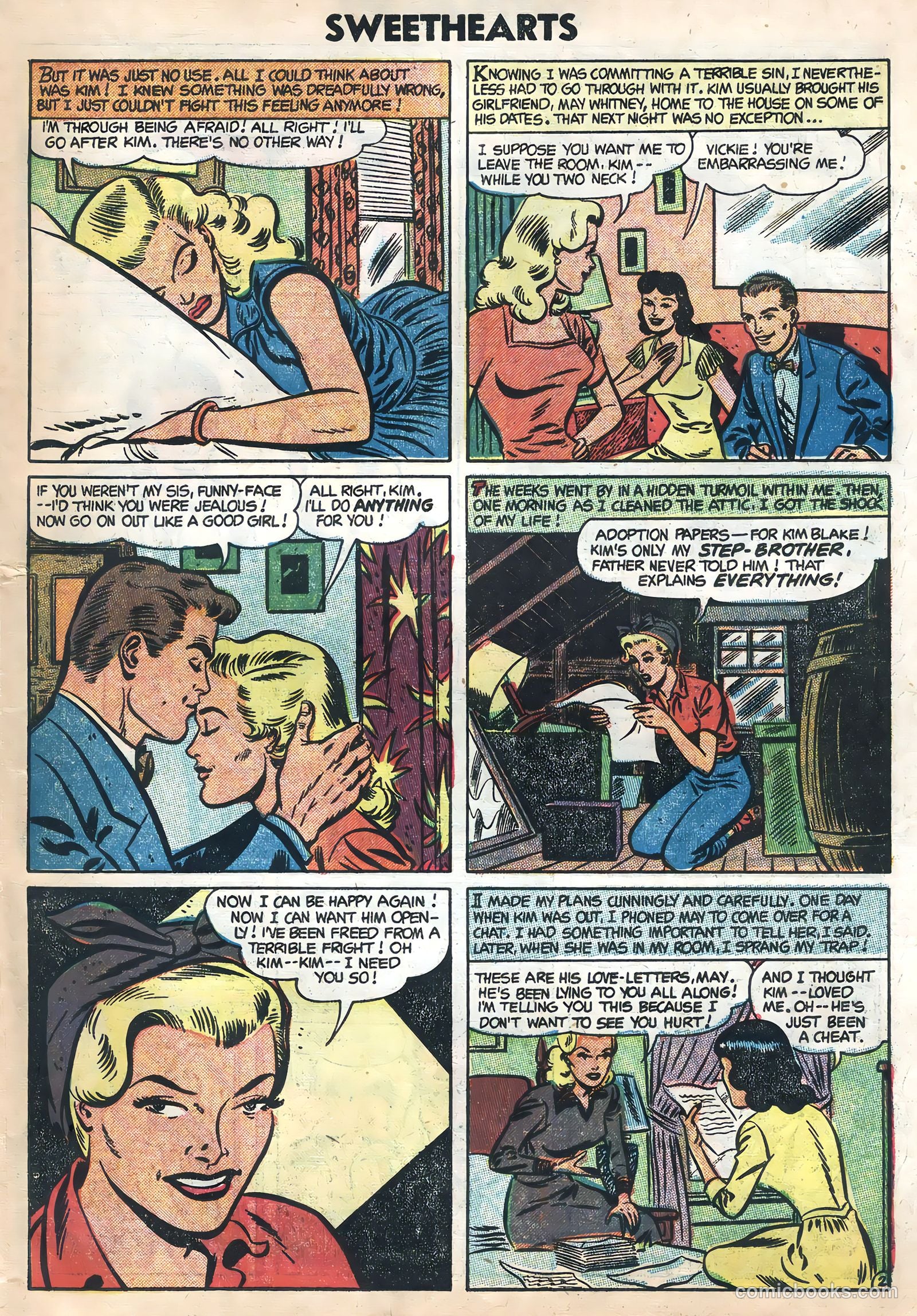 Sweethearts #25 (1954) — page 15 of 36