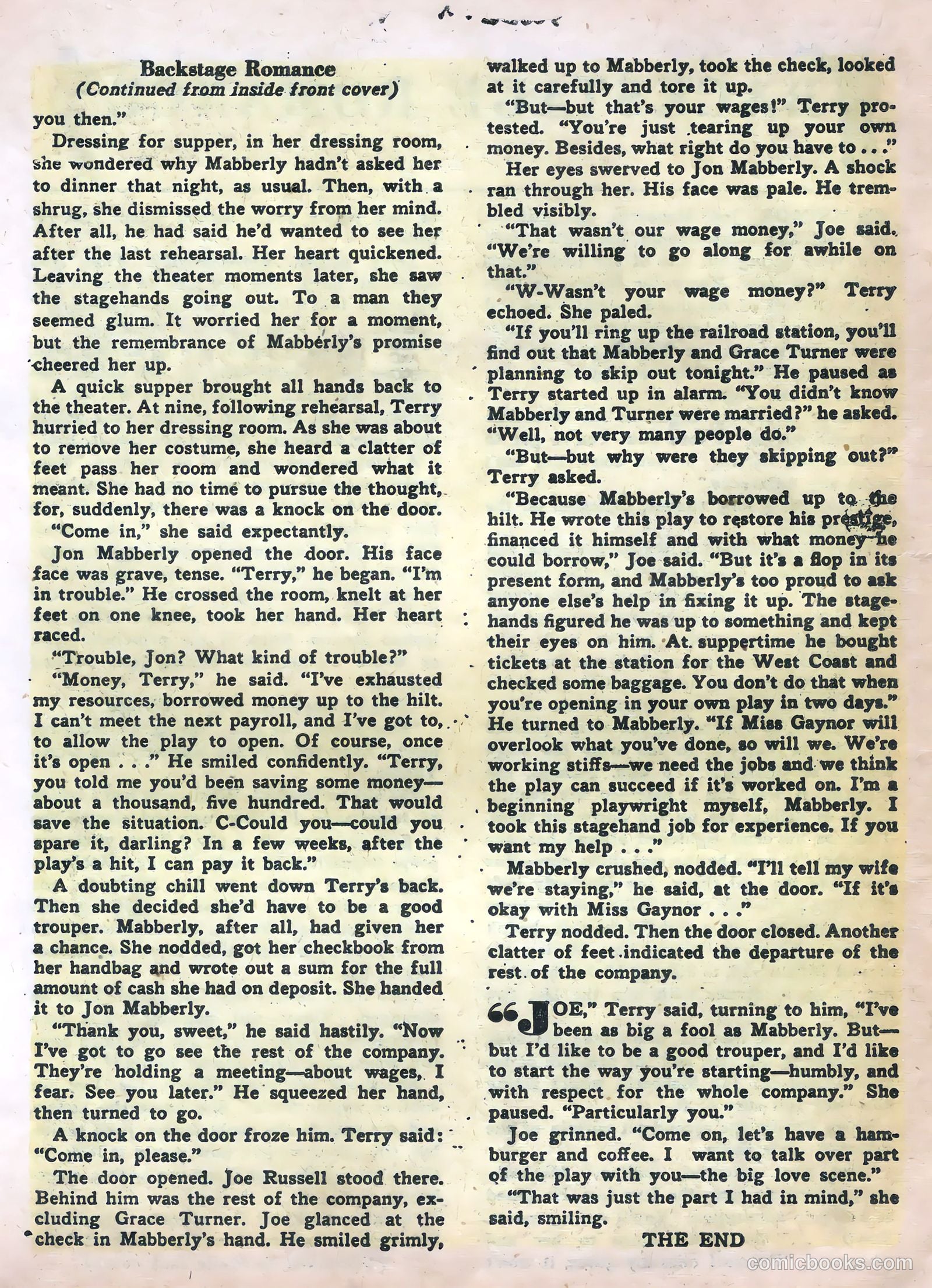Sweethearts #25 (1954) — page 18 of 36