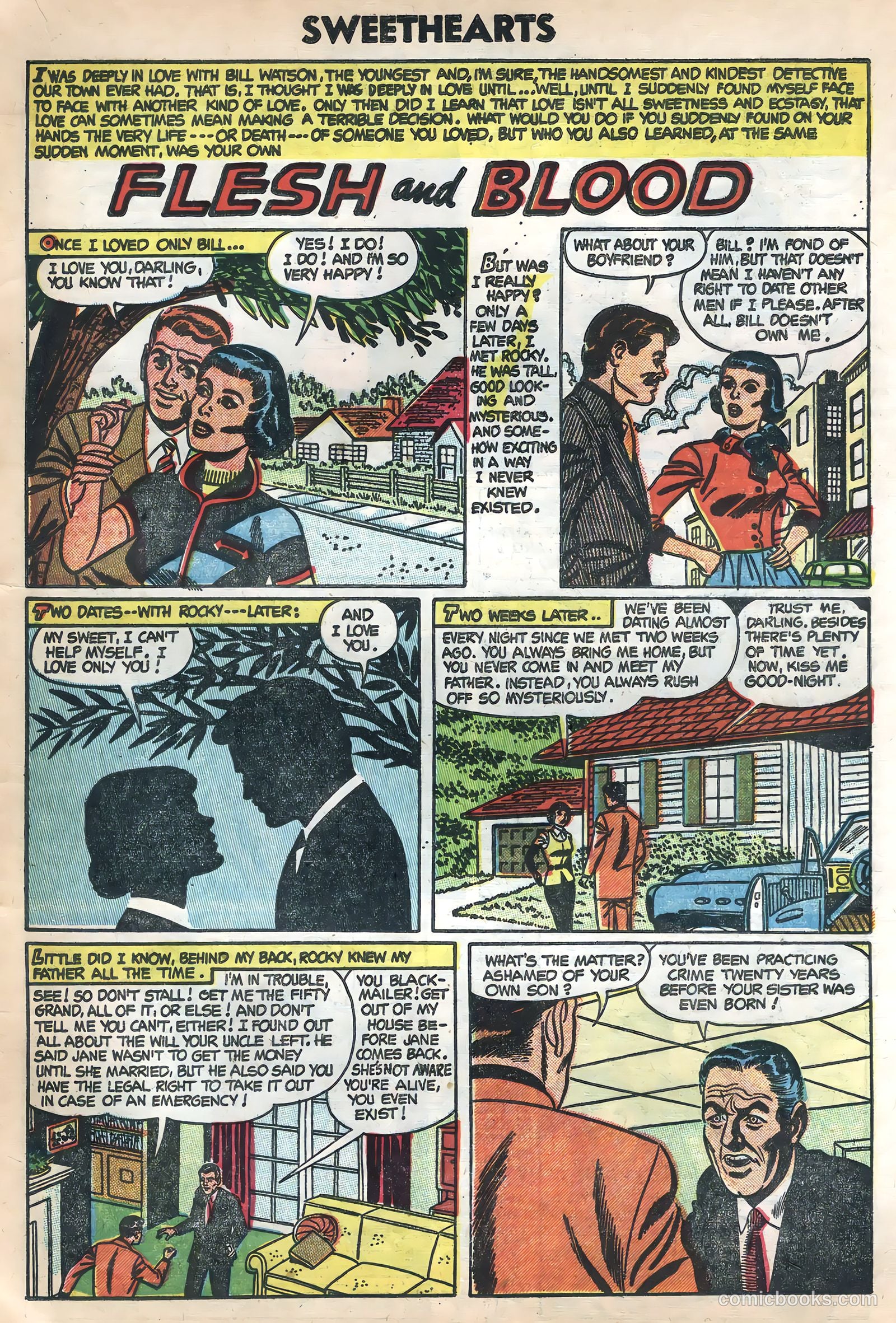 Sweethearts #25 (1954) — page 19 of 36