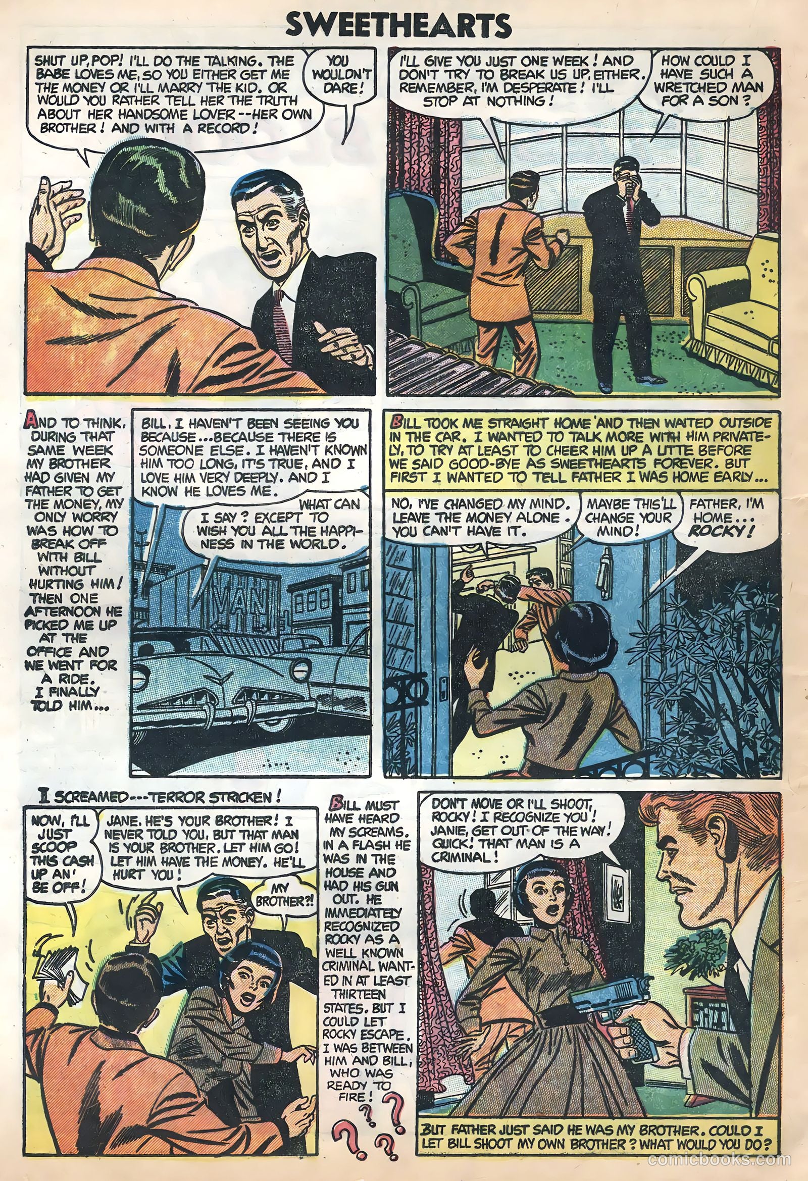 Sweethearts #25 (1954) — page 20 of 36