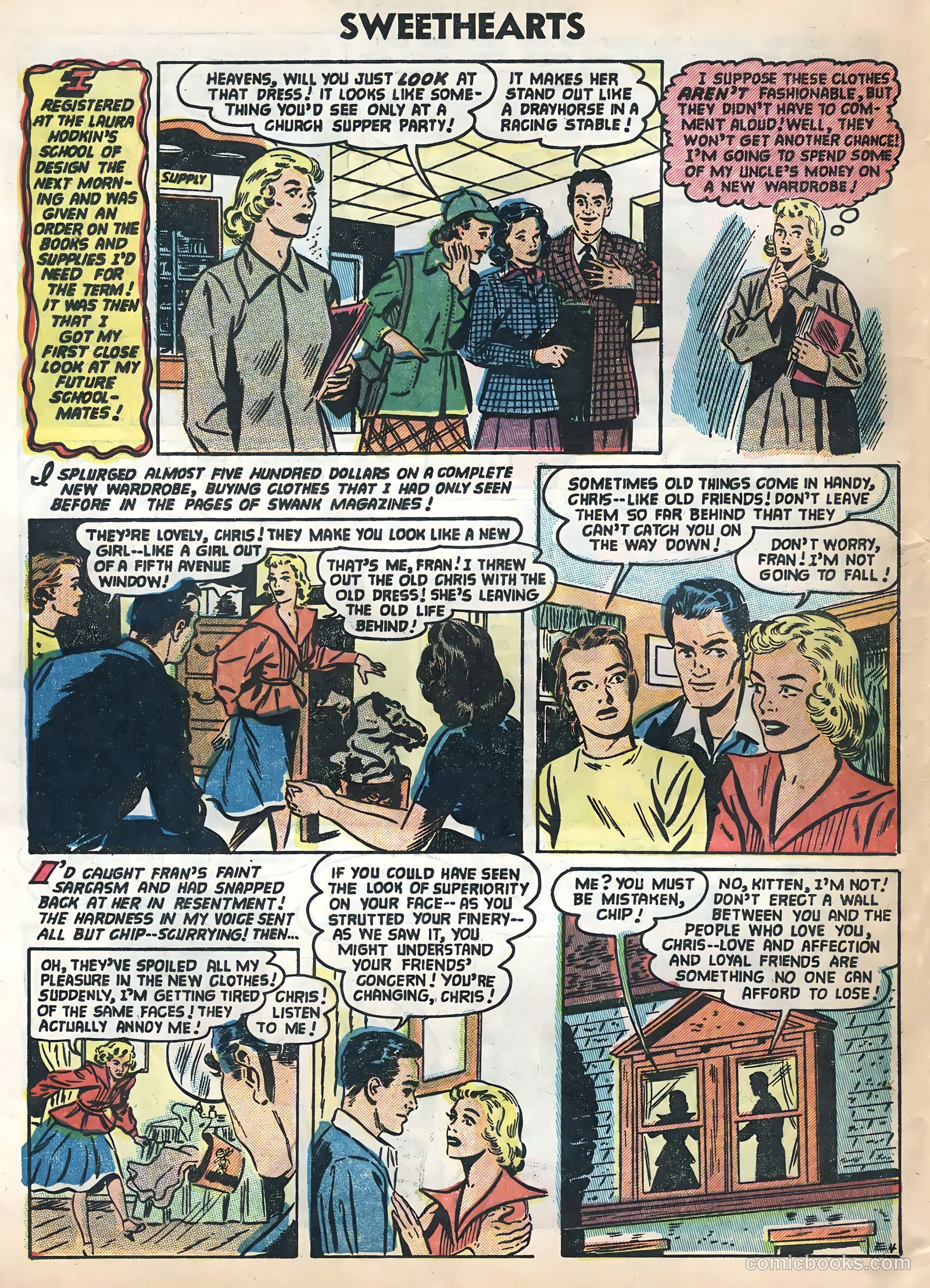 Sweethearts #25 (1954) — page 24 of 36