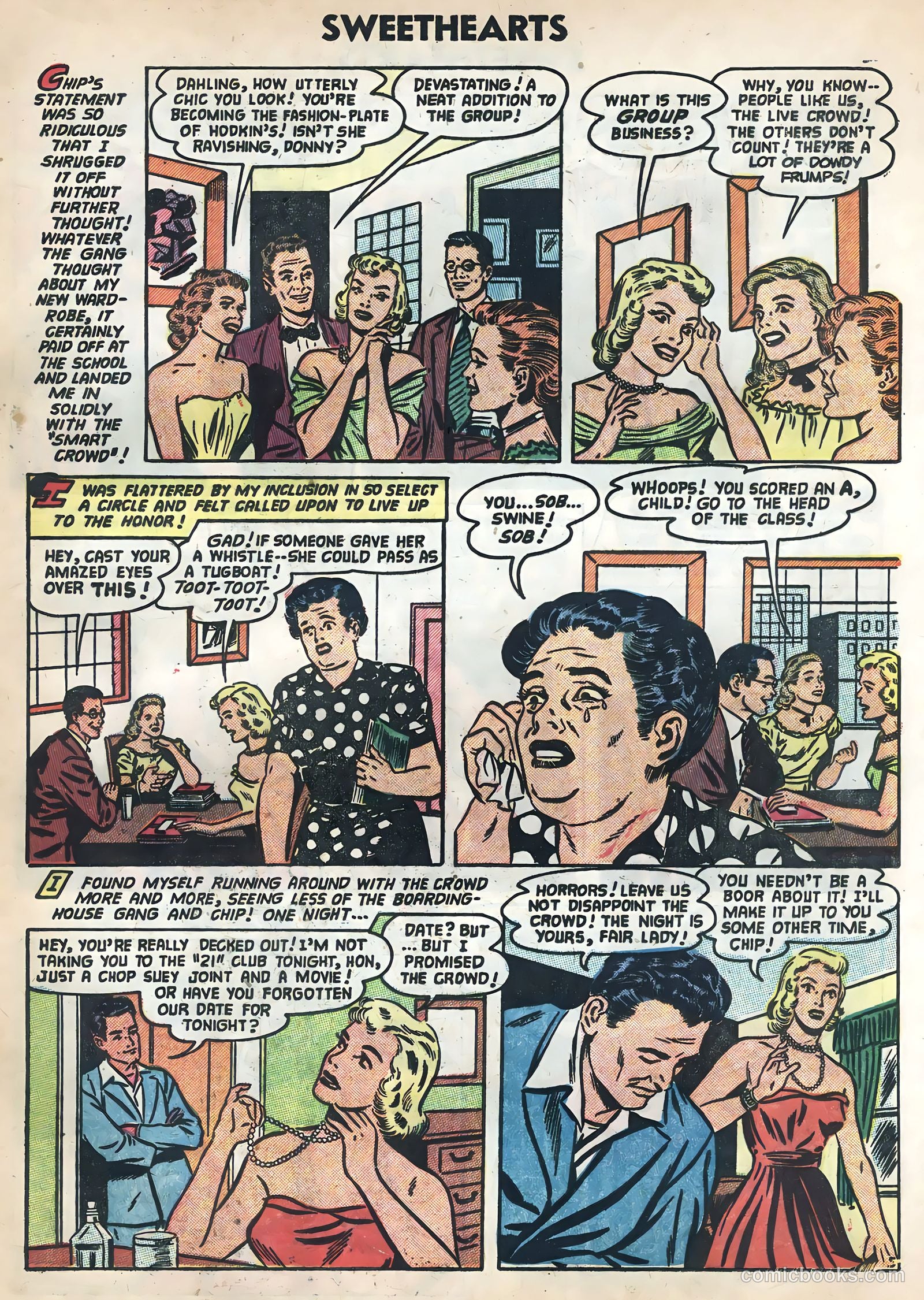 Sweethearts #25 (1954) — page 25 of 36