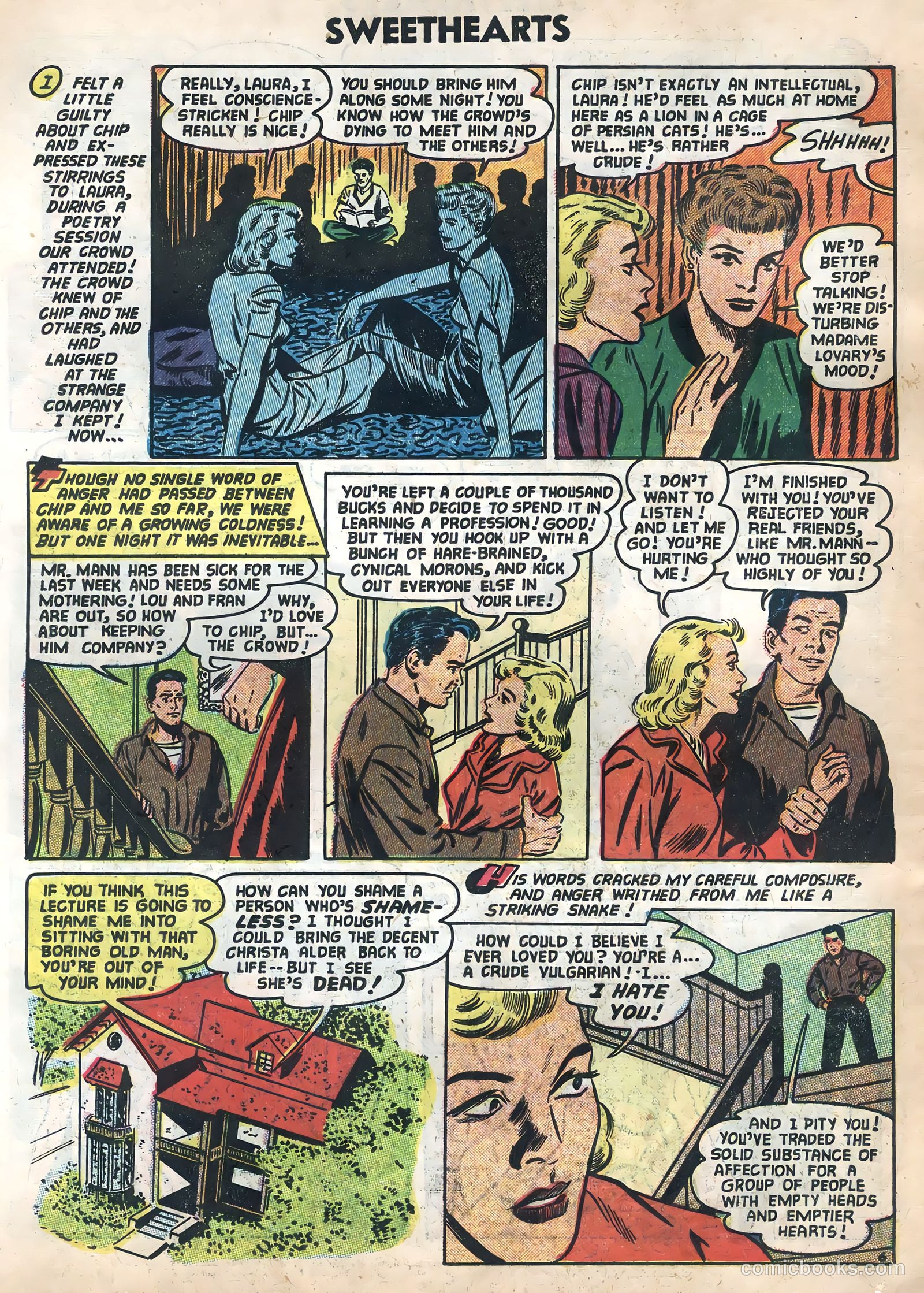 Sweethearts #25 (1954) — page 26 of 36