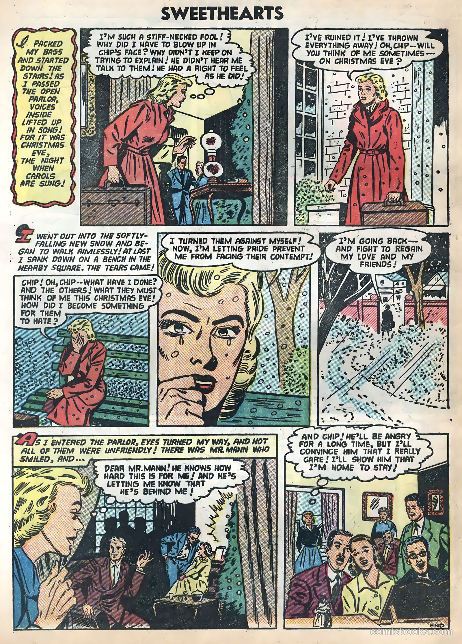 Sweethearts #25 (1954) — page 28 of 36