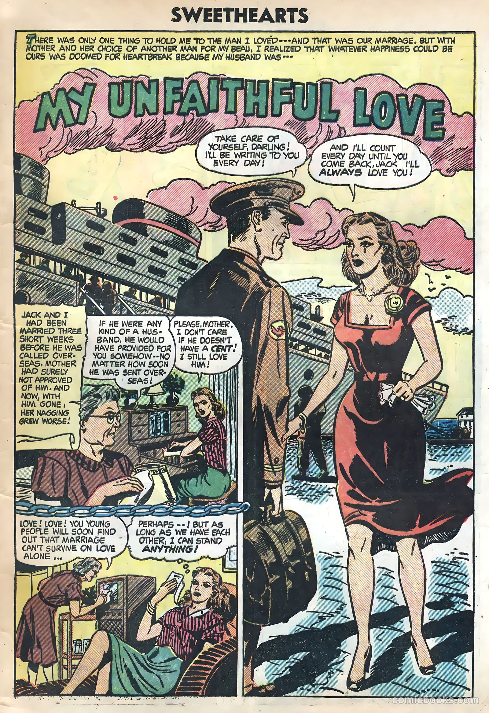 Sweethearts #25 (1954) — page 29 of 36