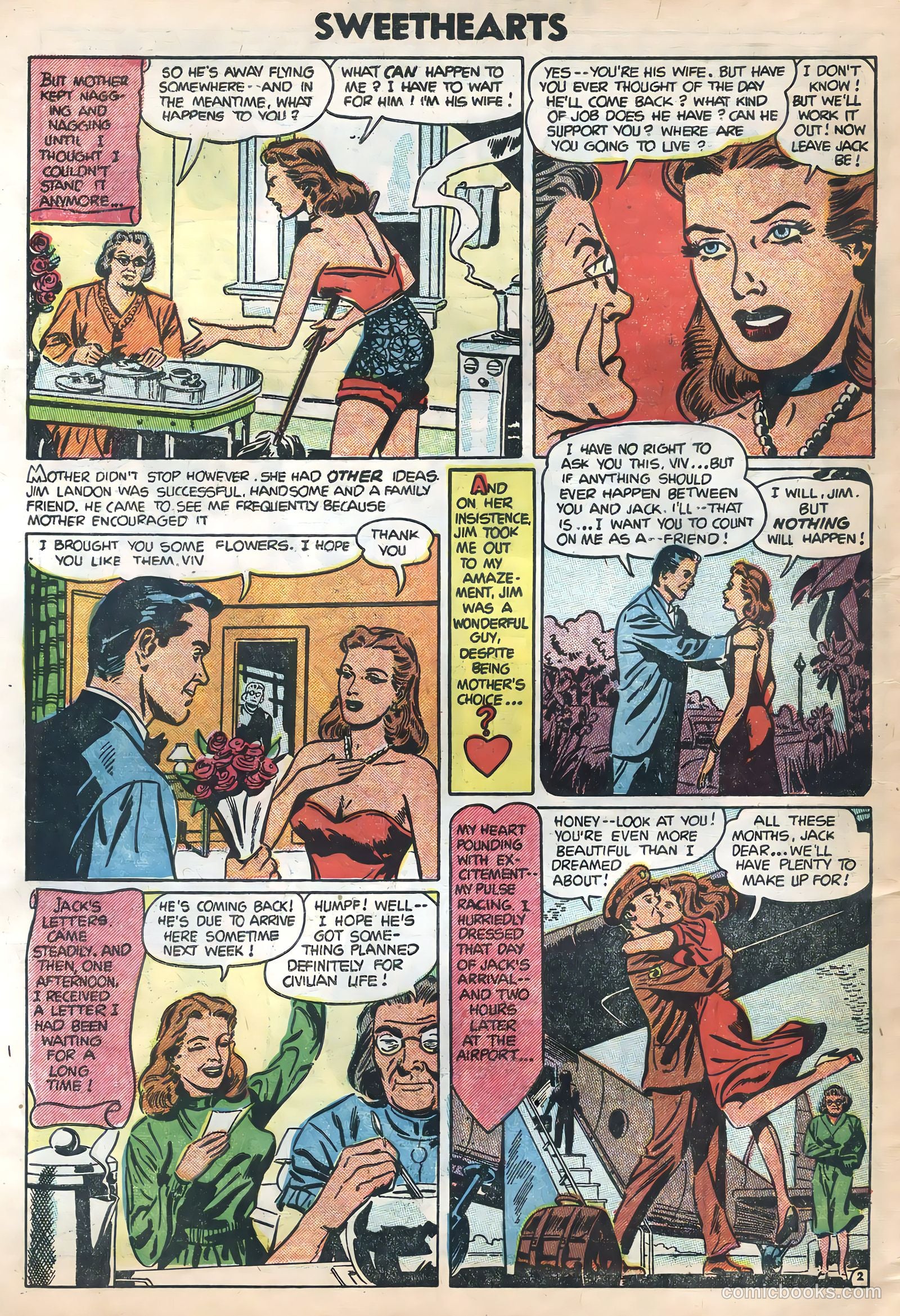 Sweethearts #25 (1954) — page 30 of 36