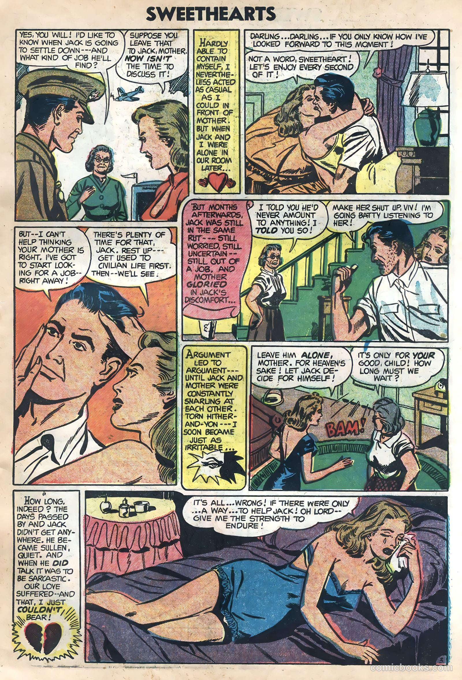 Sweethearts #25 (1954) — page 31 of 36