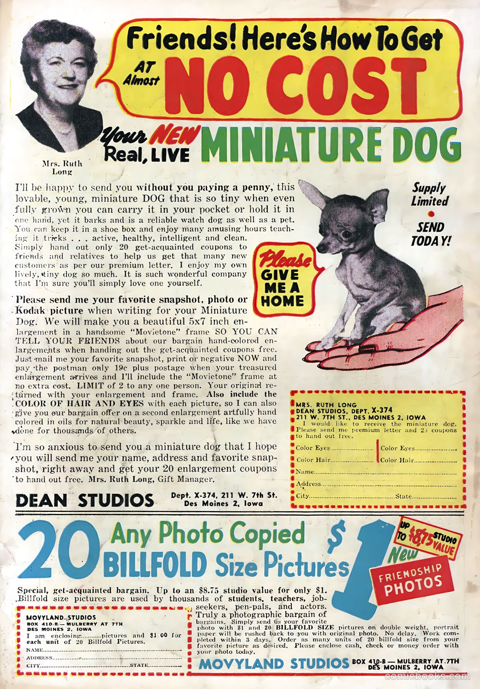 Sweethearts #25 (1954) — page 36 of 36