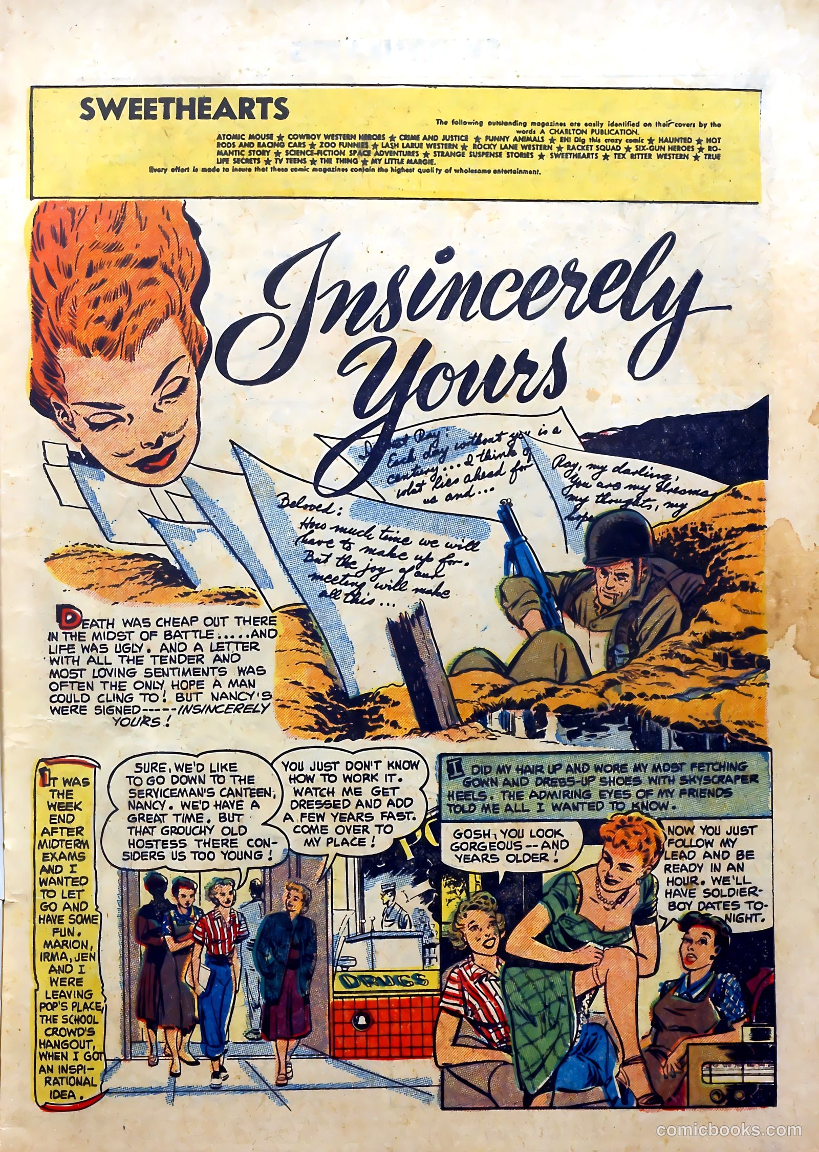 Sweethearts #26 (1954) — page 3 of 36