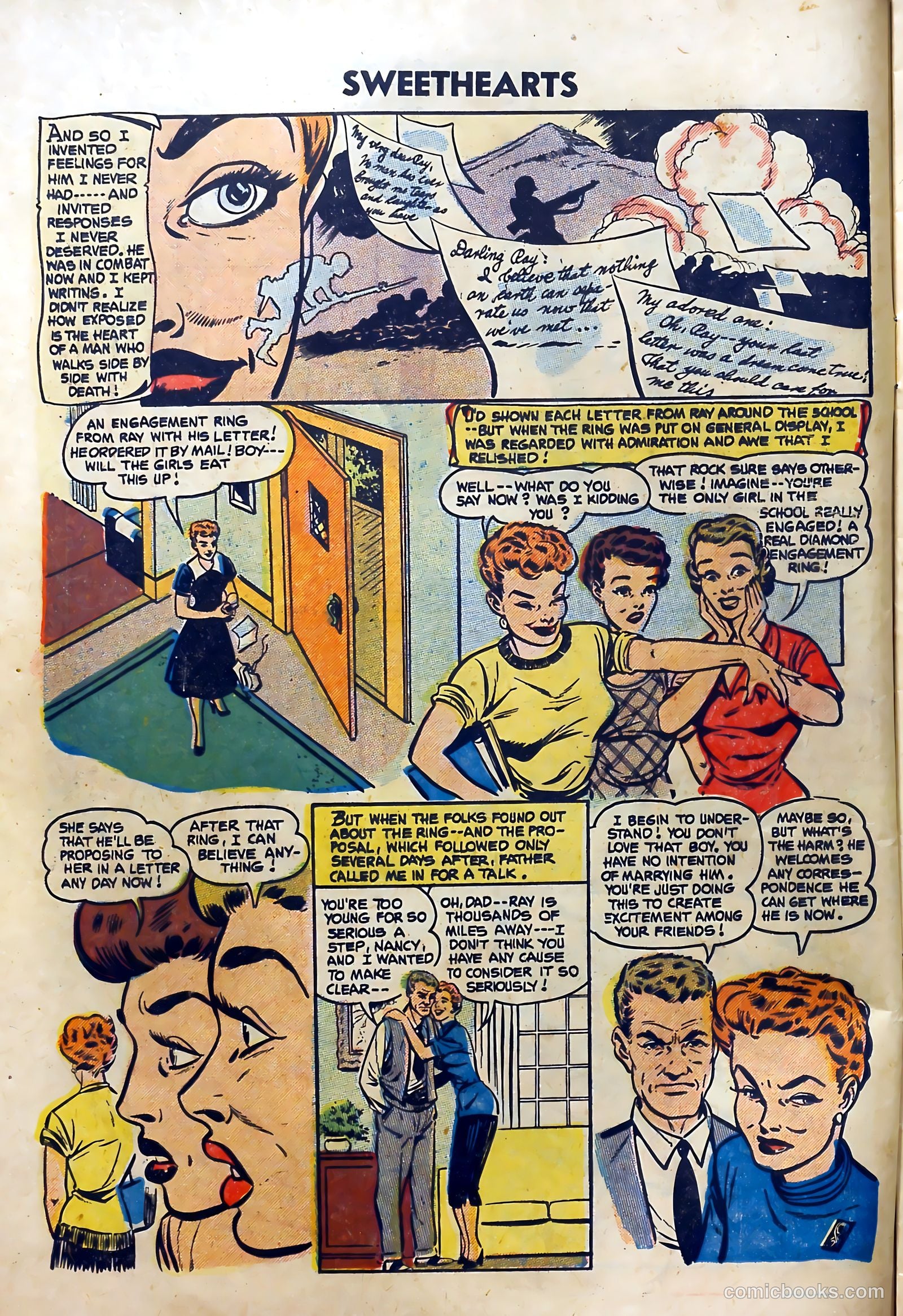 Sweethearts #26 (1954) — page 6 of 36