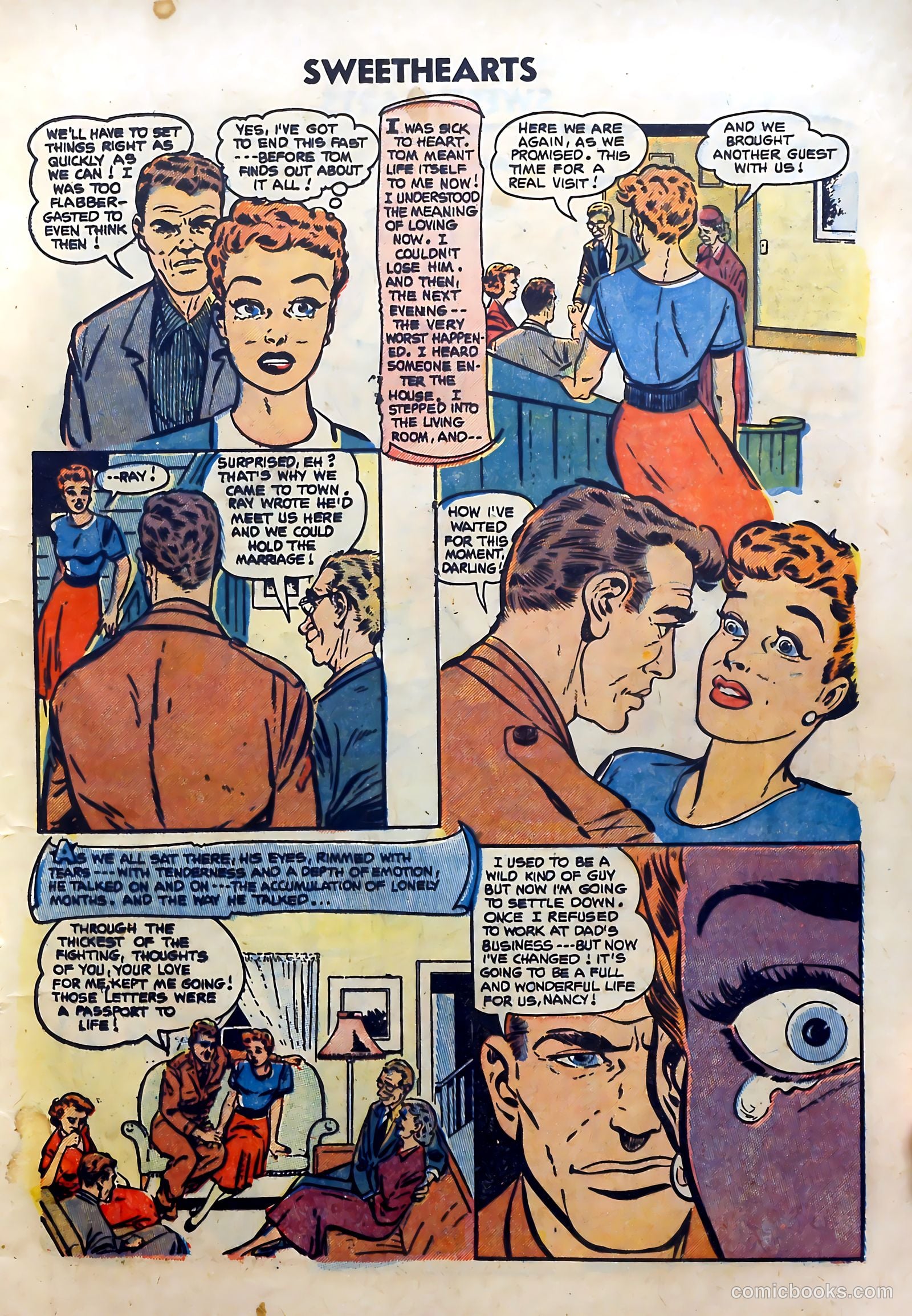 Sweethearts #26 (1954) — page 9 of 36