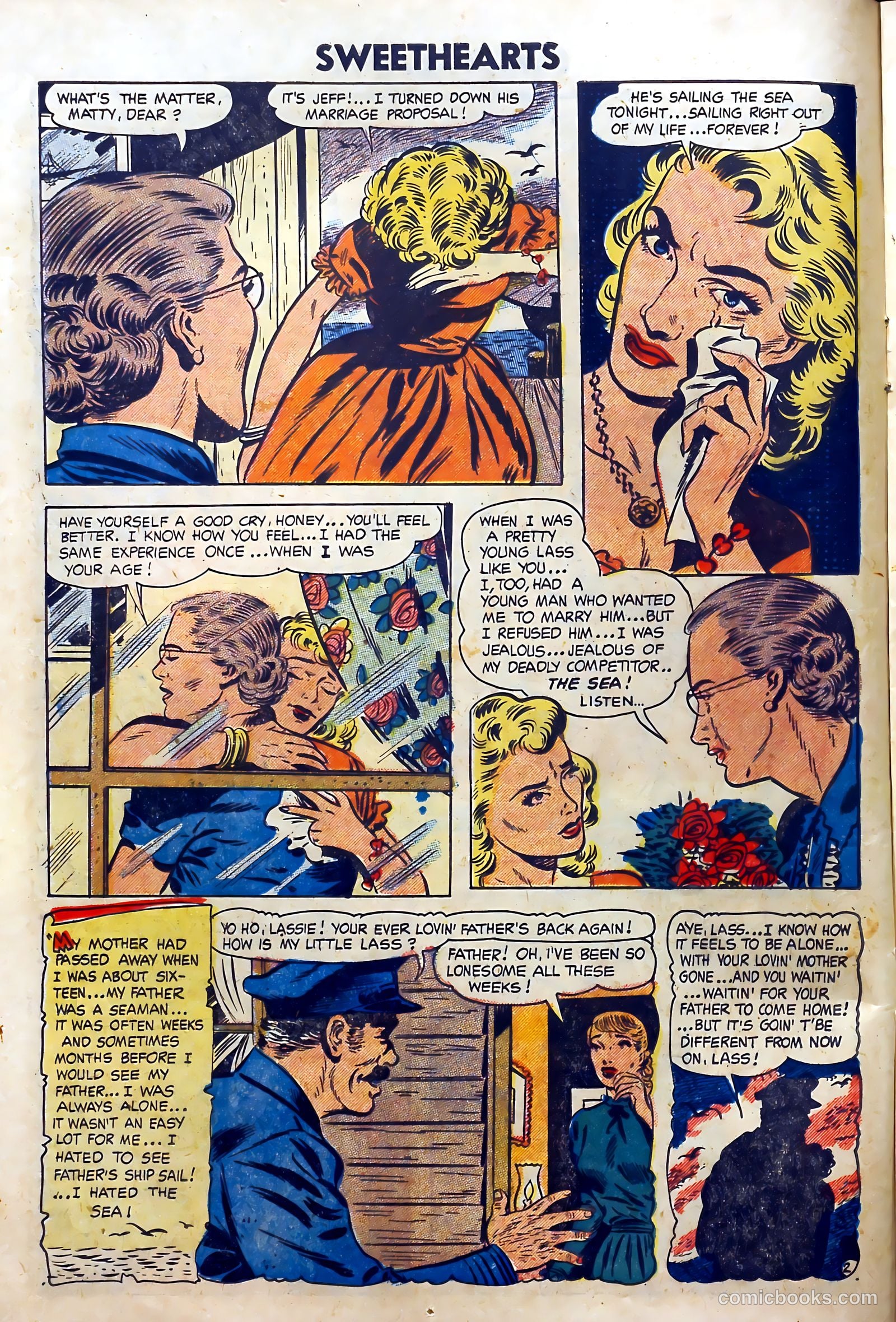 Sweethearts #26 (1954) — page 14 of 36