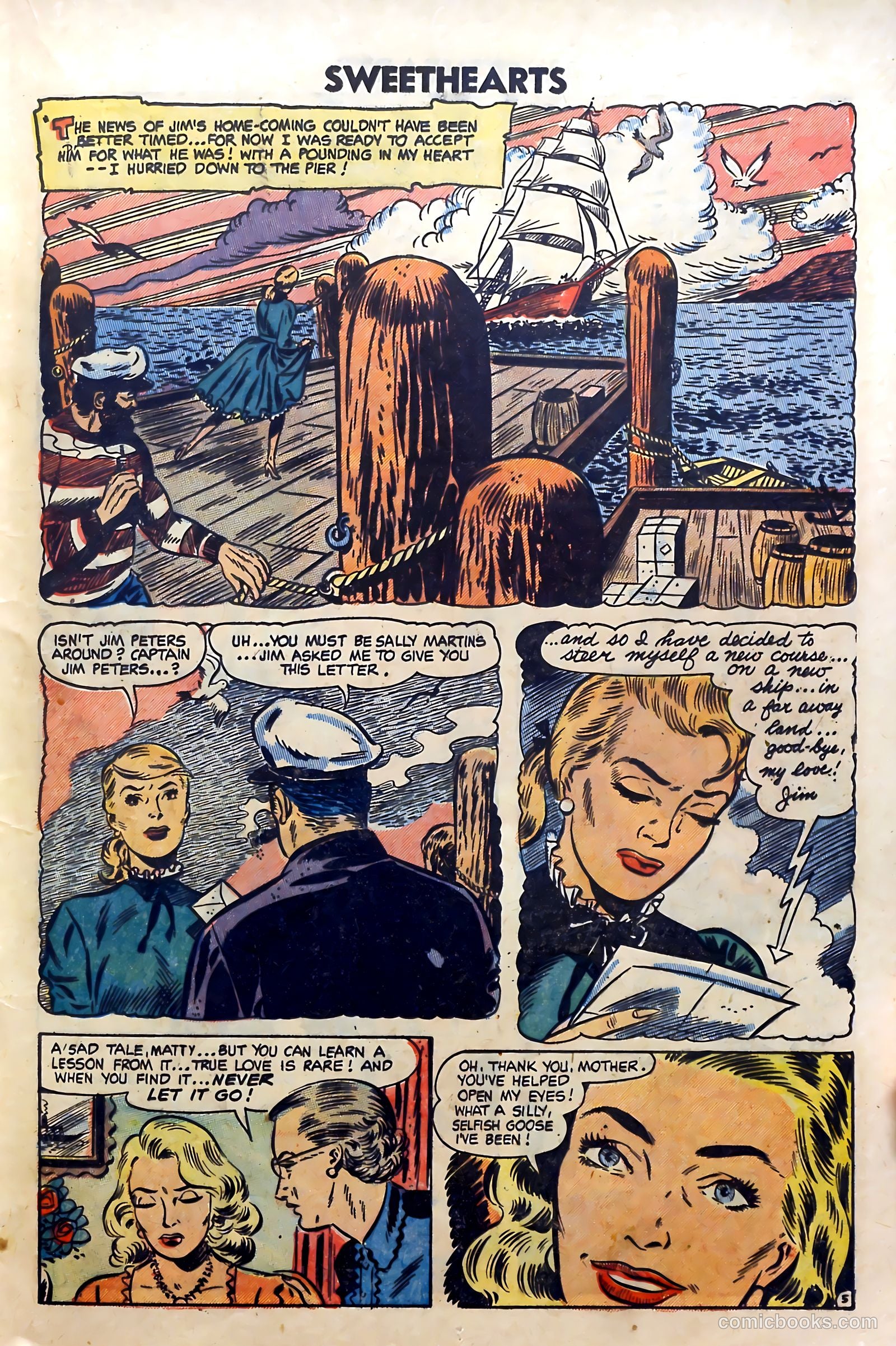 Sweethearts #26 (1954) — page 17 of 36