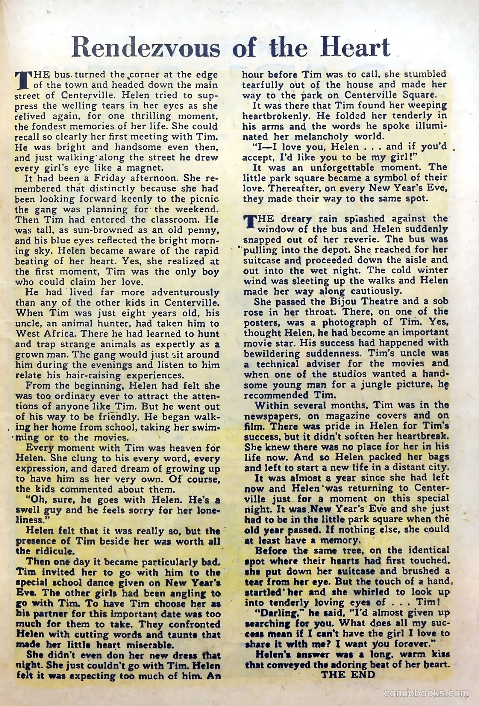Sweethearts #26 (1954) — page 21 of 36