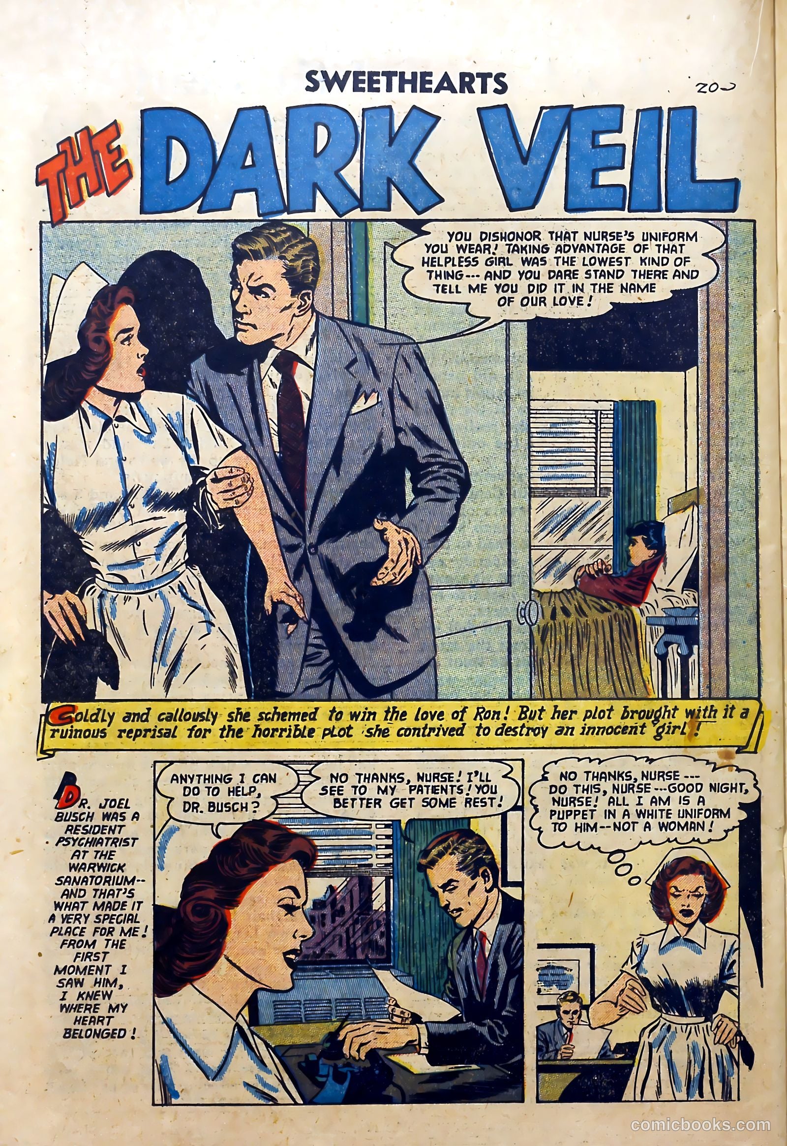 Sweethearts #26 (1954) — page 22 of 36
