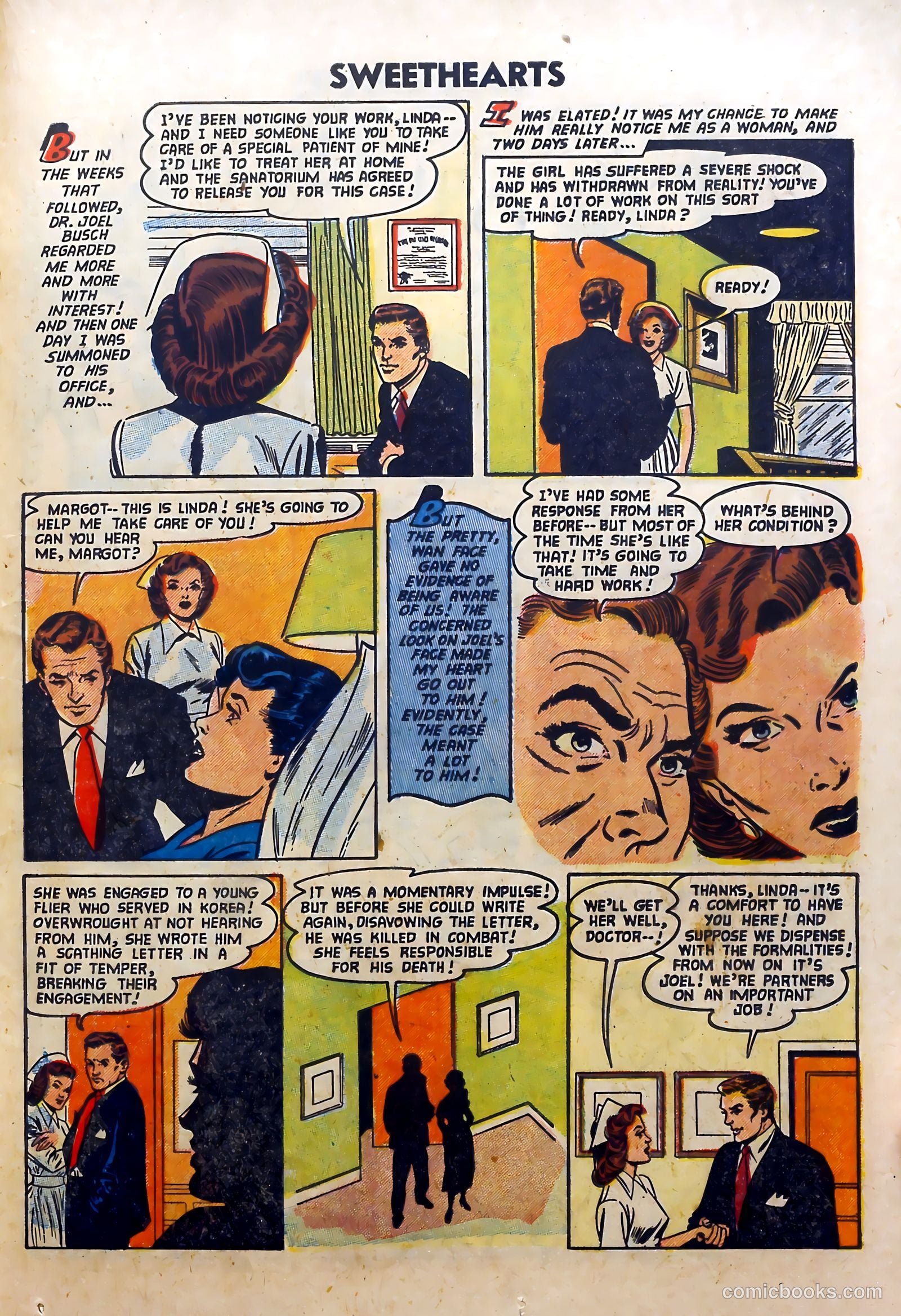 Sweethearts #26 (1954) — page 23 of 36