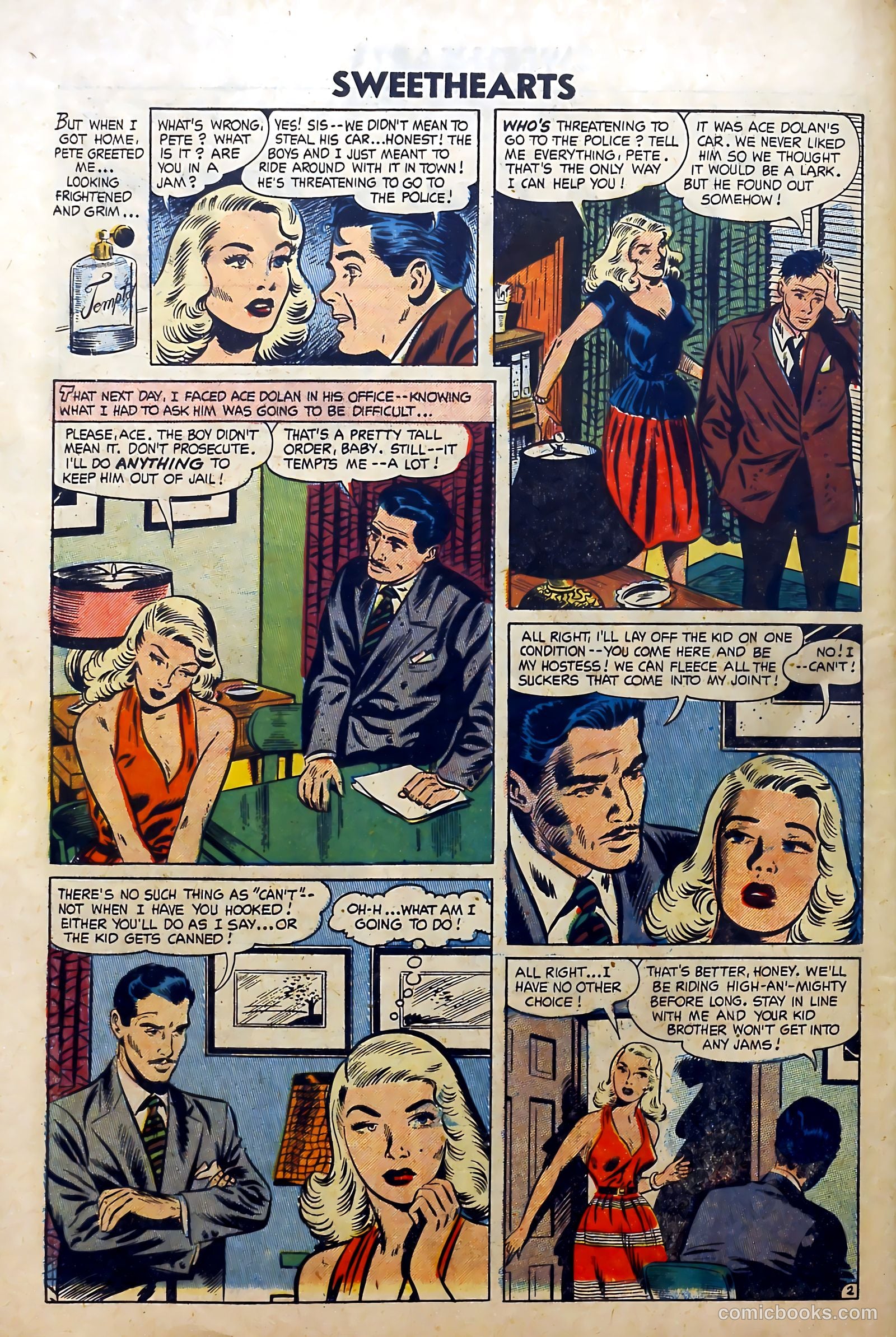 Sweethearts #26 (1954) — page 30 of 36