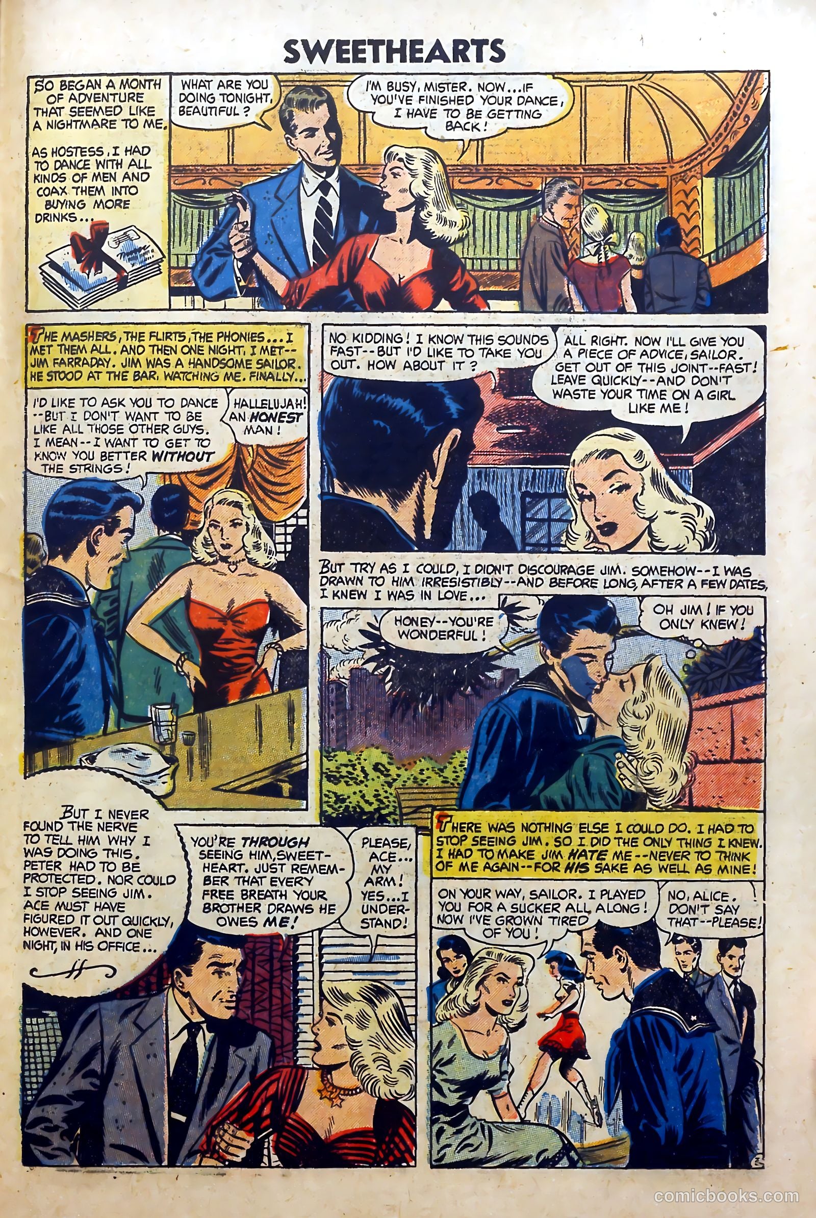 Sweethearts #26 (1954) — page 31 of 36