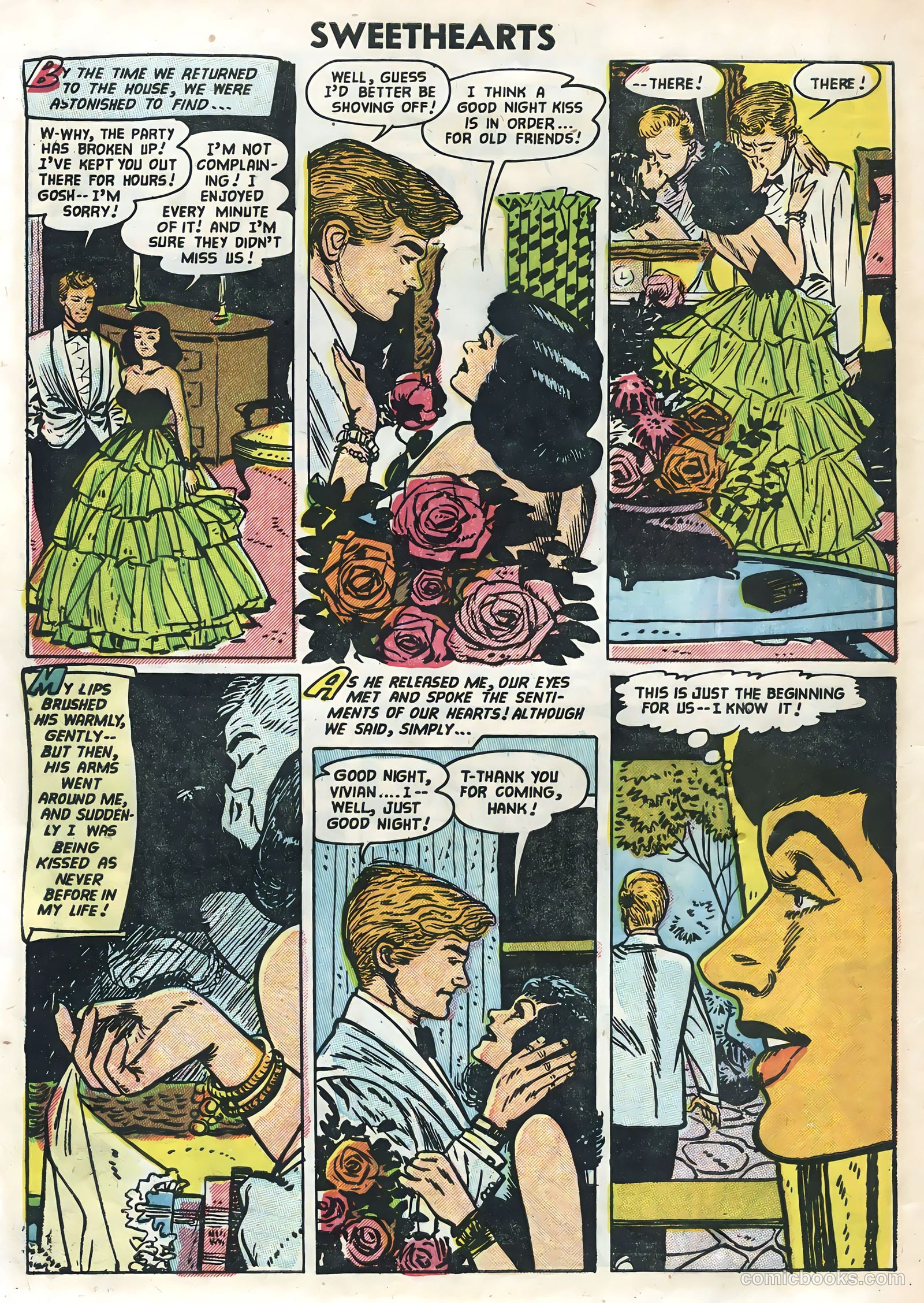 Sweethearts #27 (1954) — page 7 of 37