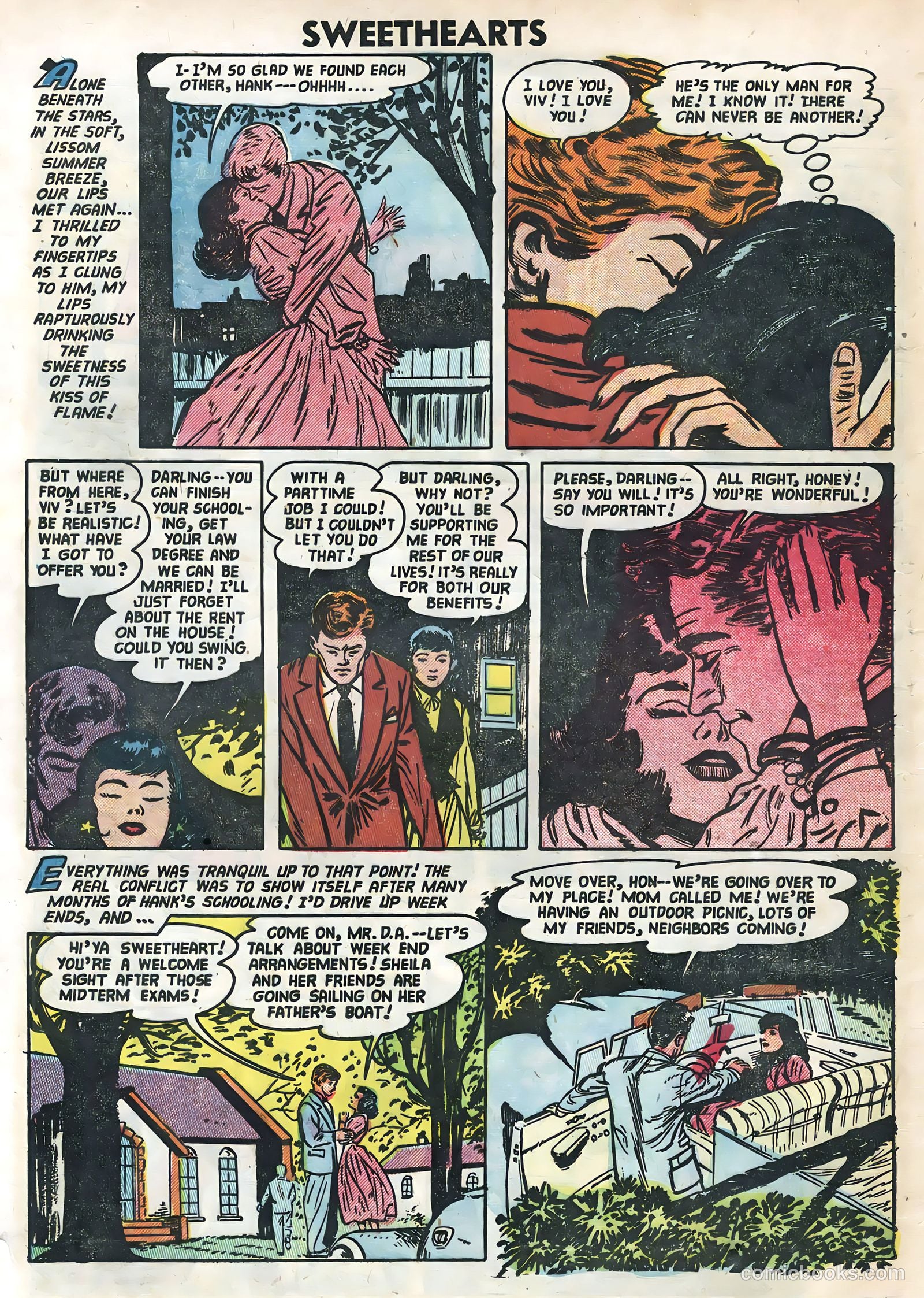 Sweethearts #27 (1954) — page 9 of 37