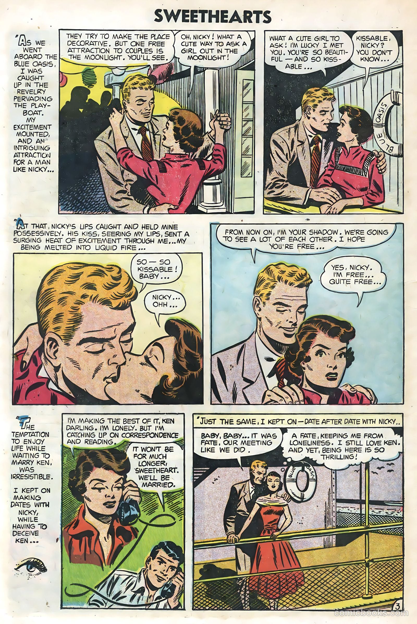 Sweethearts #27 (1954) — page 17 of 37