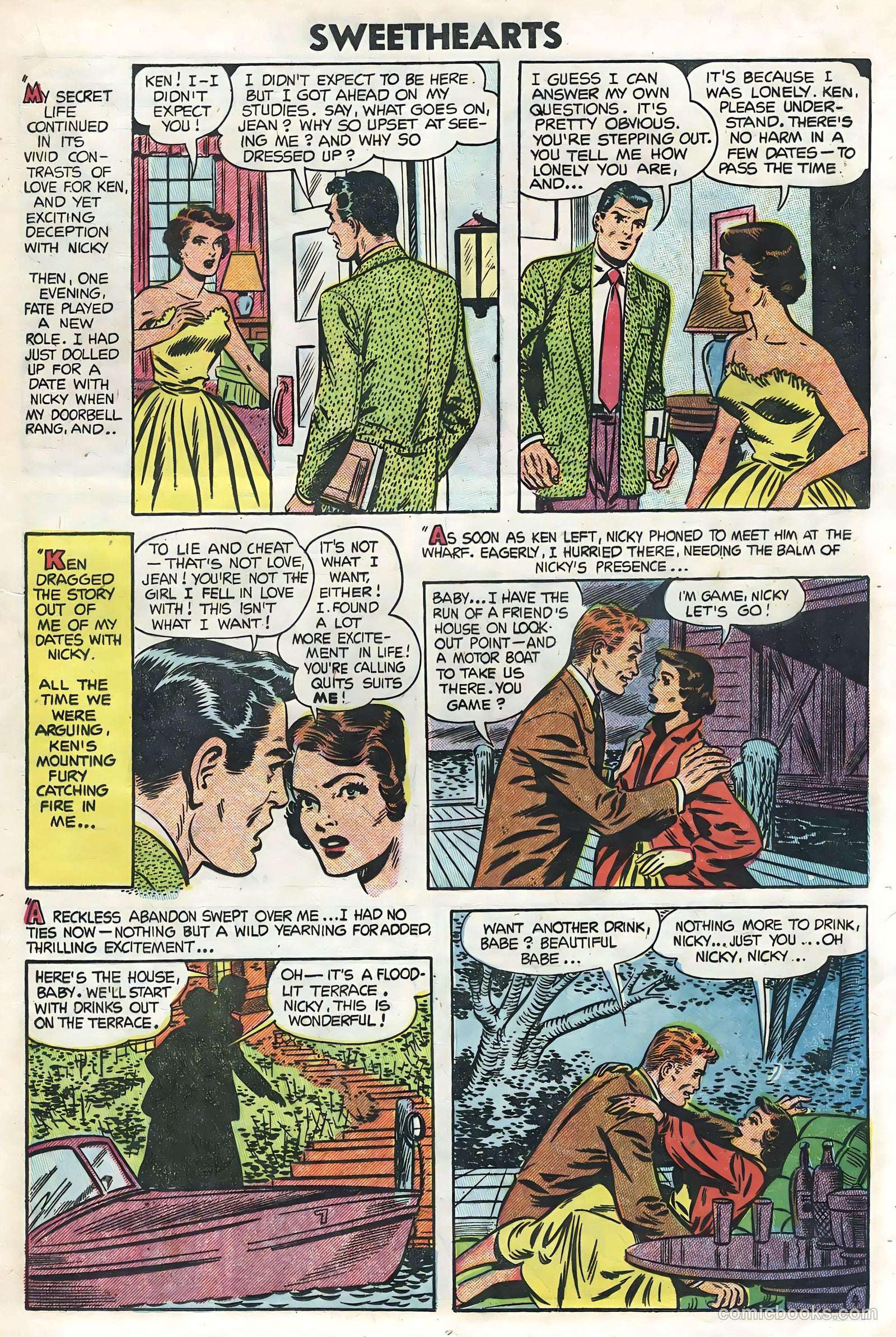 Sweethearts #27 (1954) — page 18 of 37