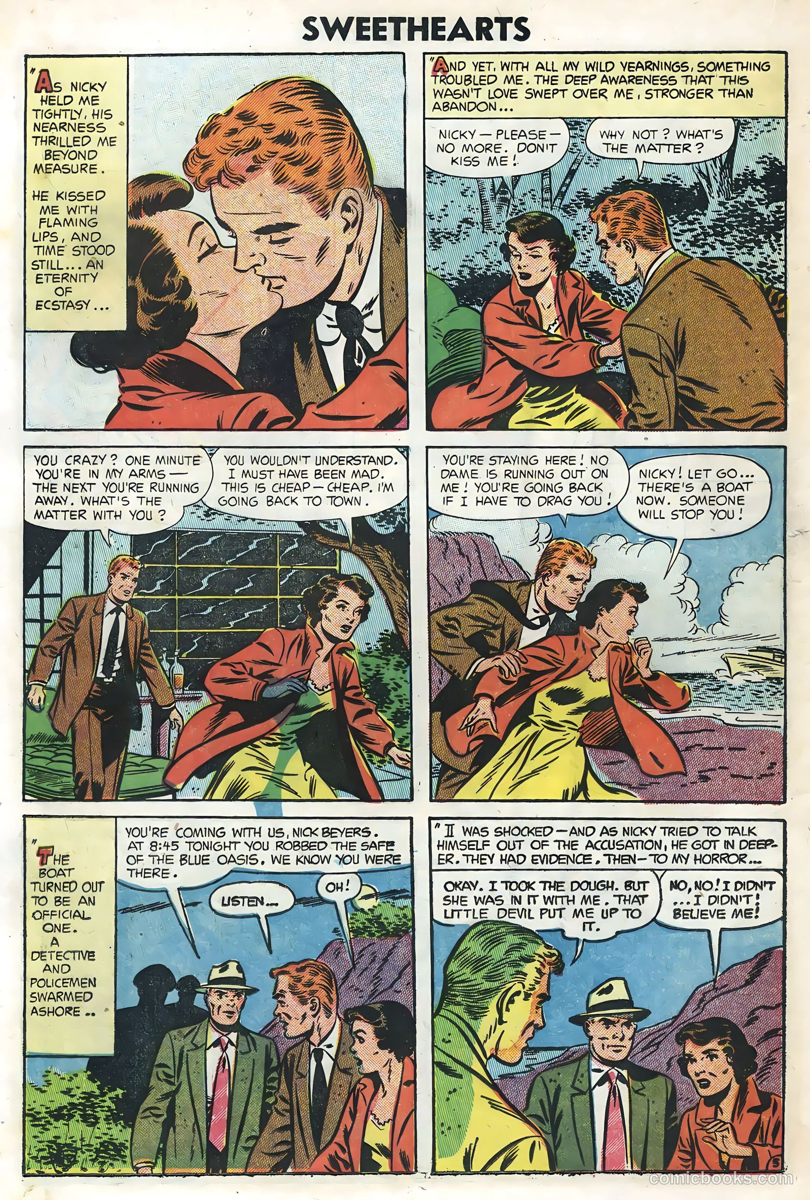 Sweethearts #27 (1954) — page 19 of 37