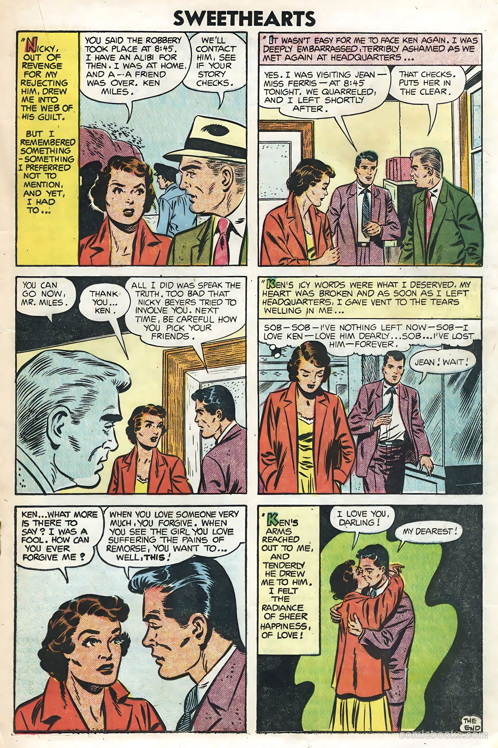 Sweethearts #27 (1954) — page 20 of 37