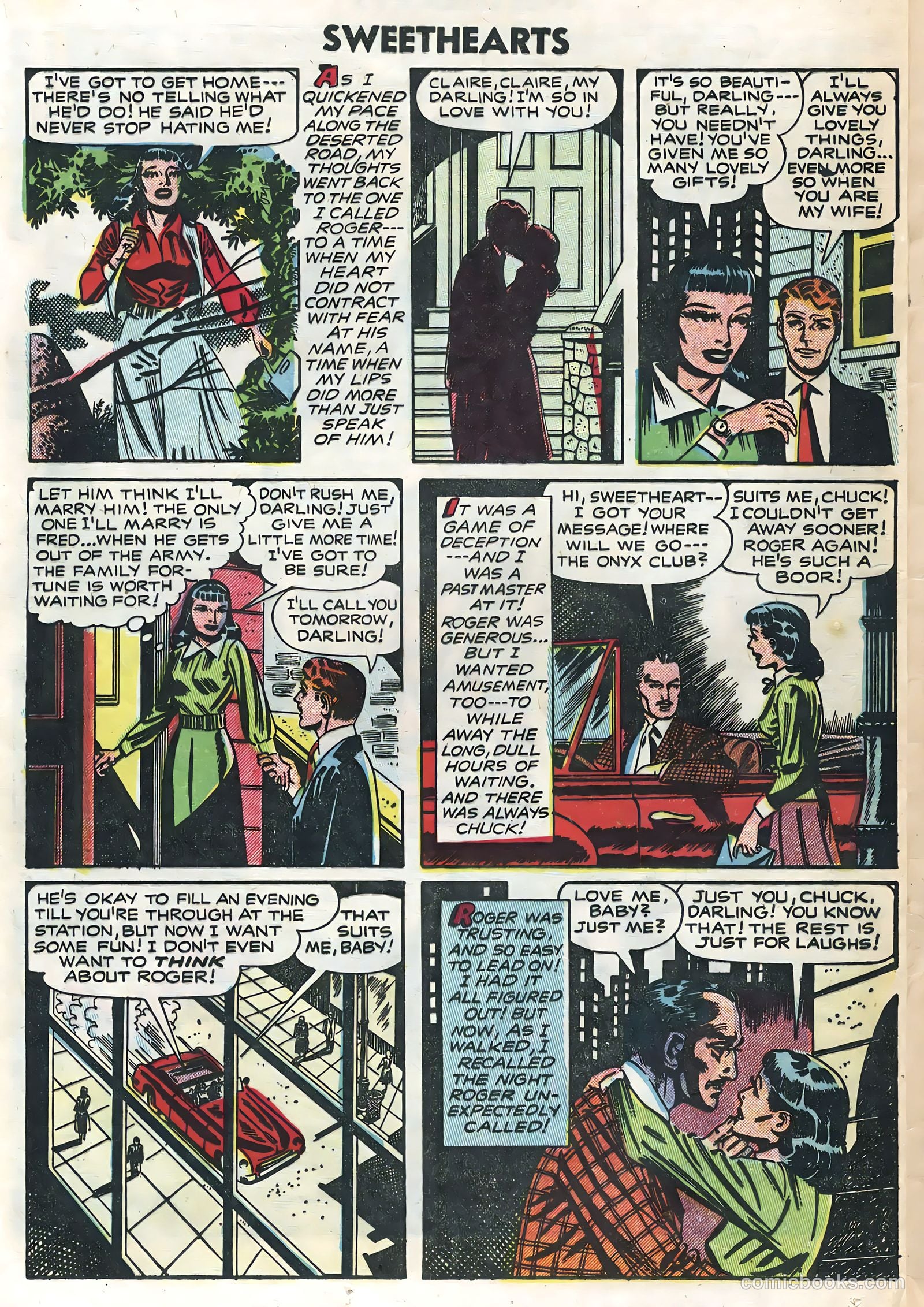 Sweethearts #27 (1954) — page 25 of 37