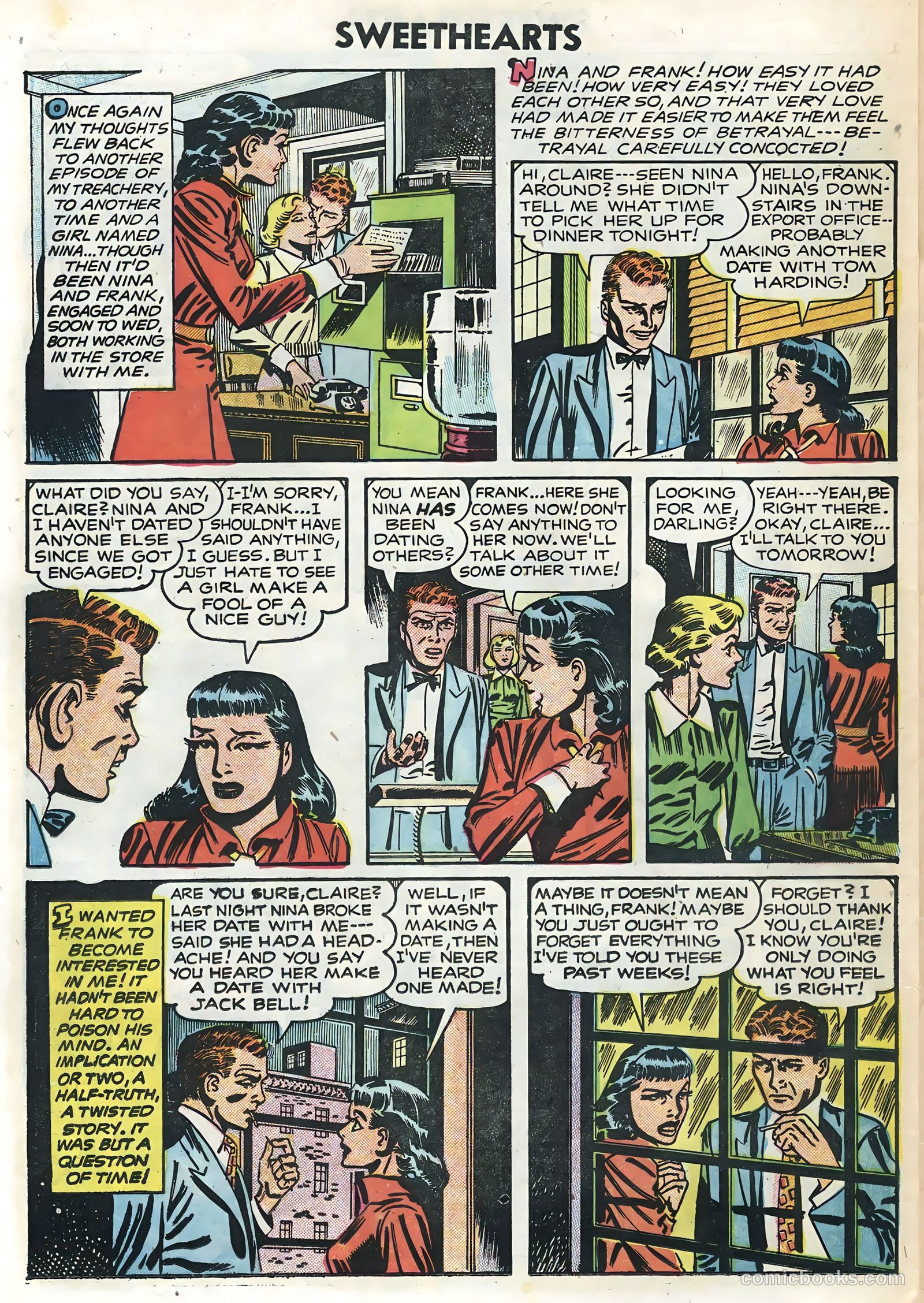 Sweethearts #27 (1954) — page 27 of 37
