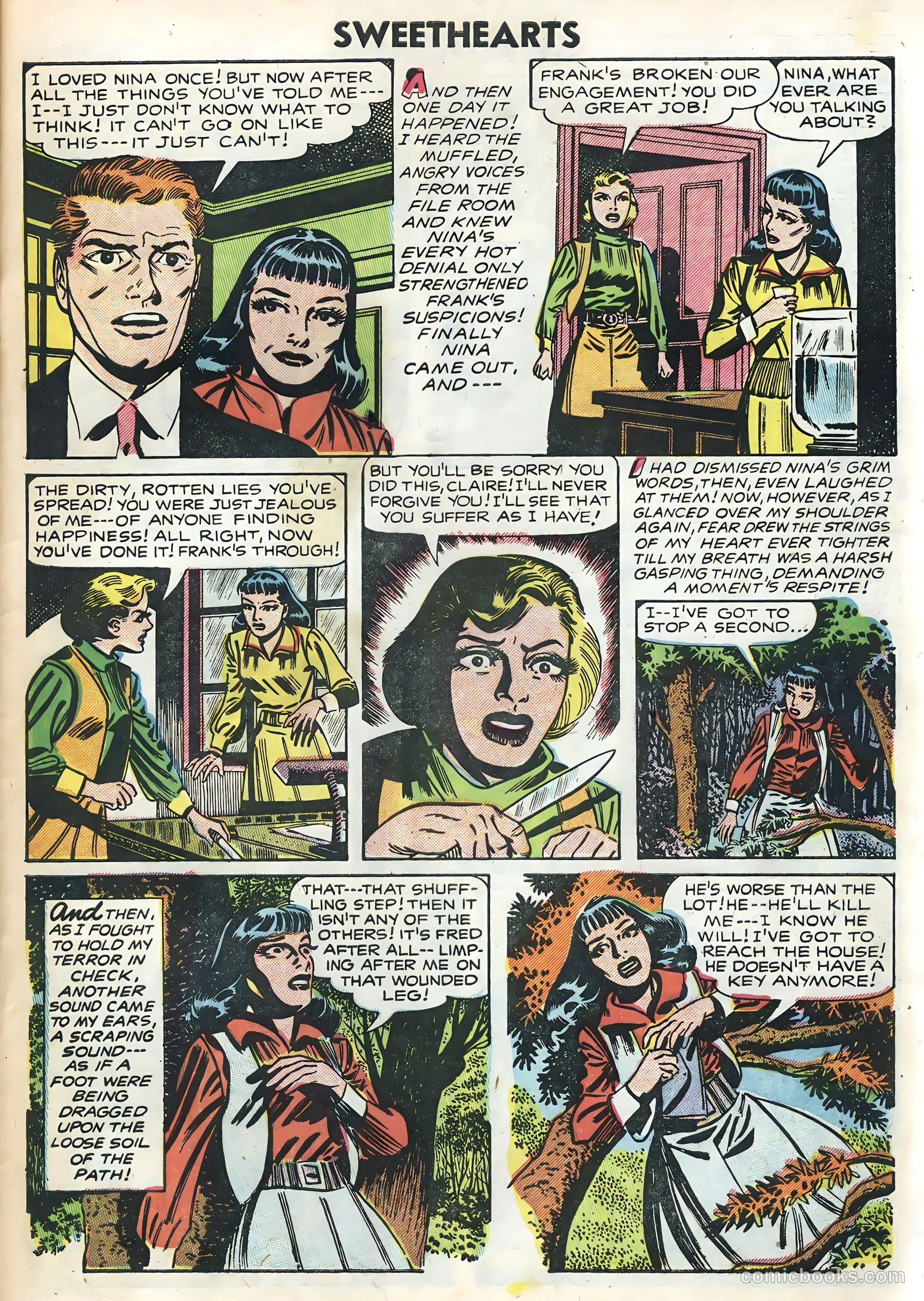 Sweethearts #27 (1954) — page 28 of 37