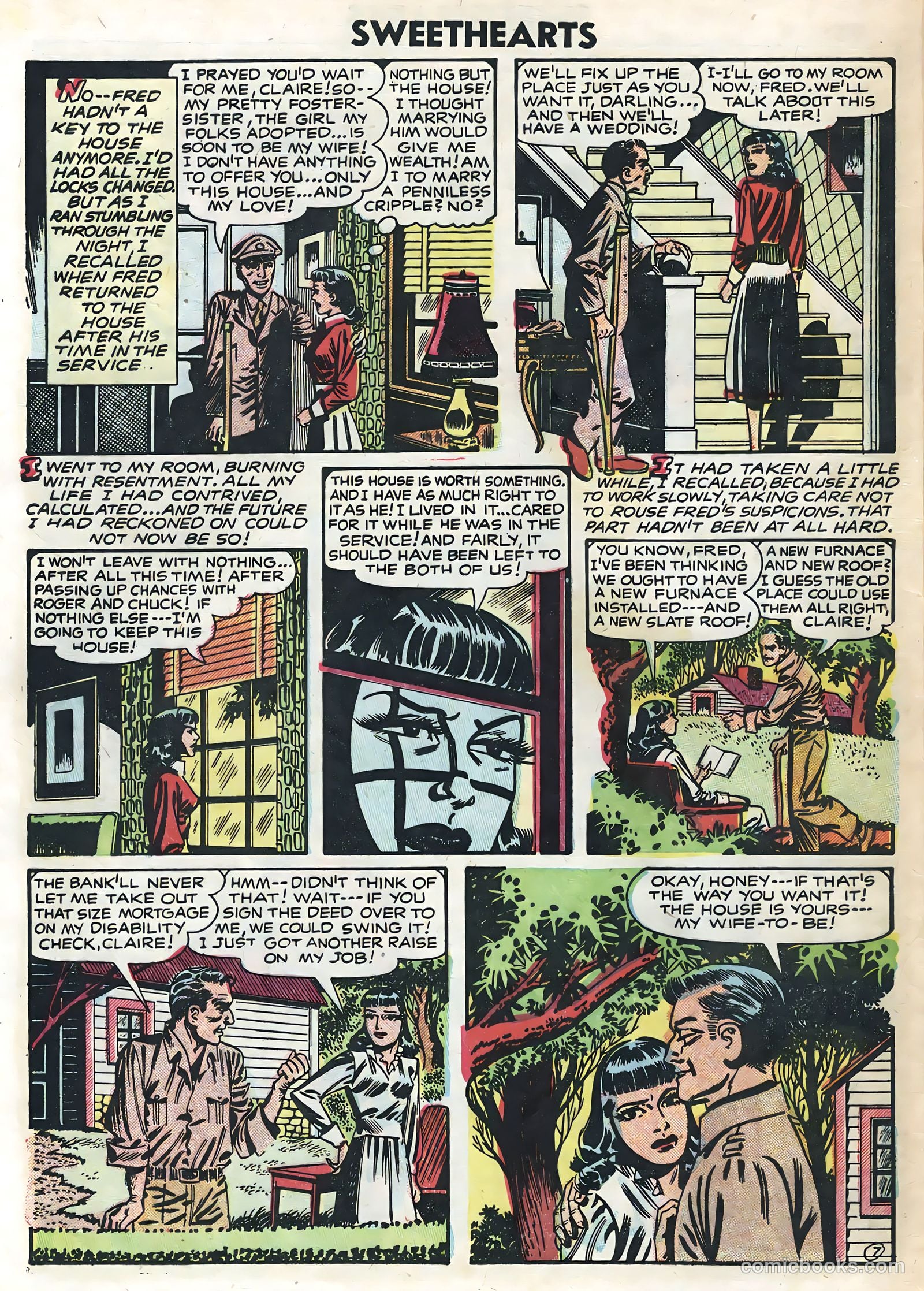 Sweethearts #27 (1954) — page 29 of 37