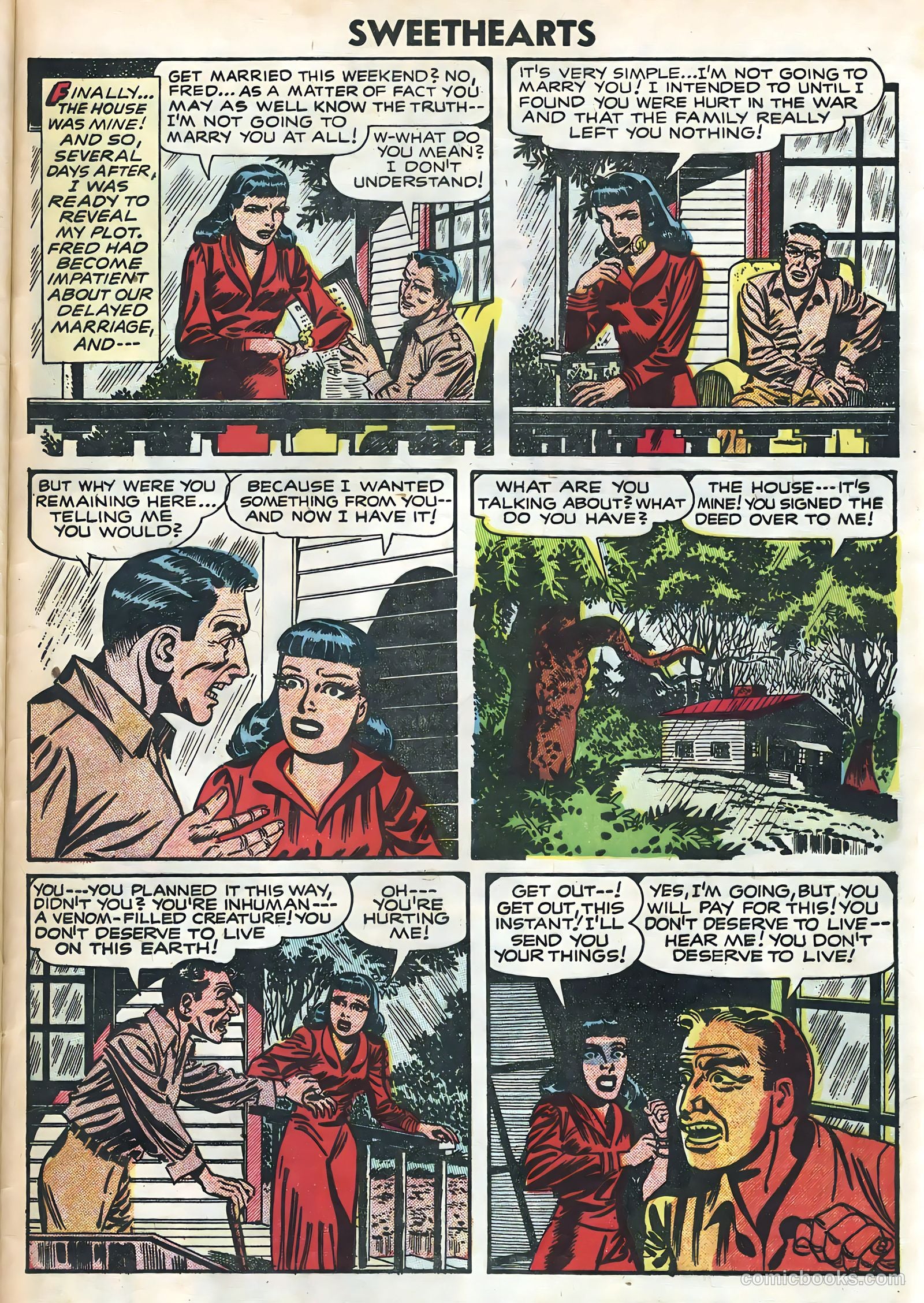 Sweethearts #27 (1954) — page 30 of 37