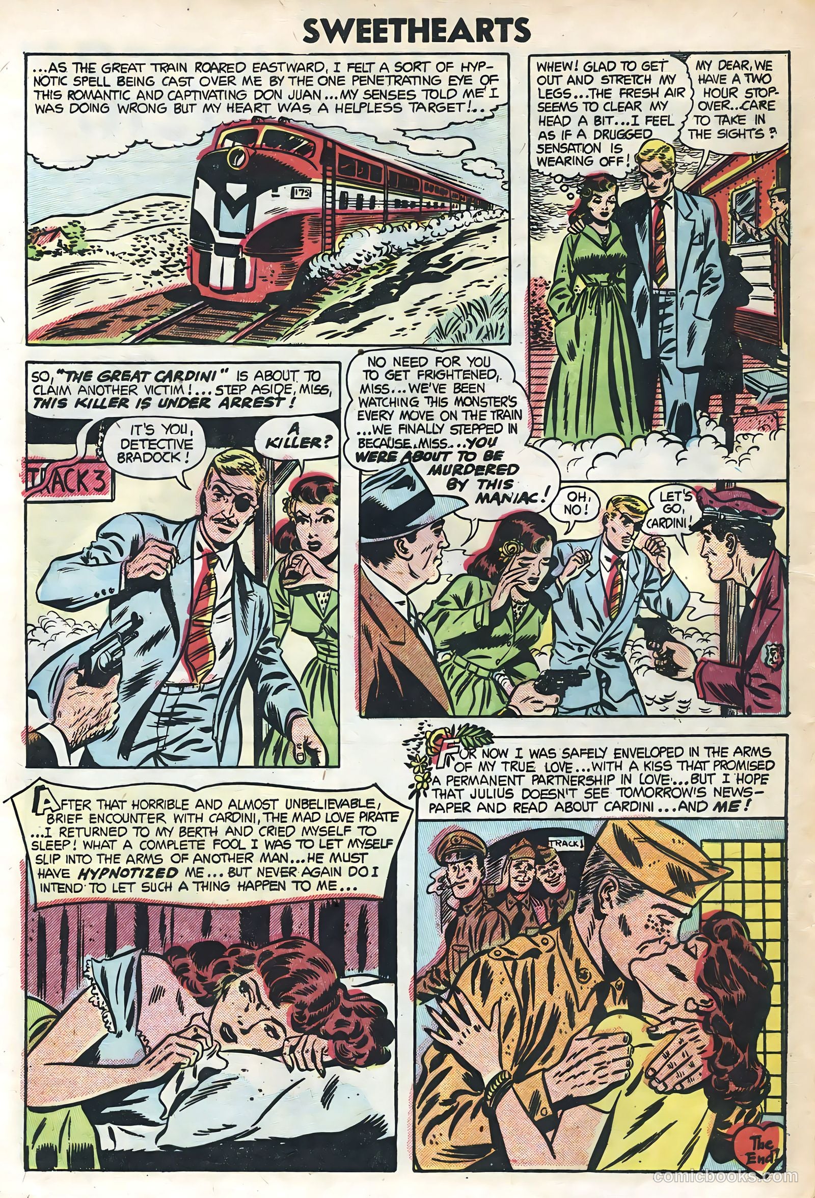 Sweethearts #27 (1954) — page 33 of 37