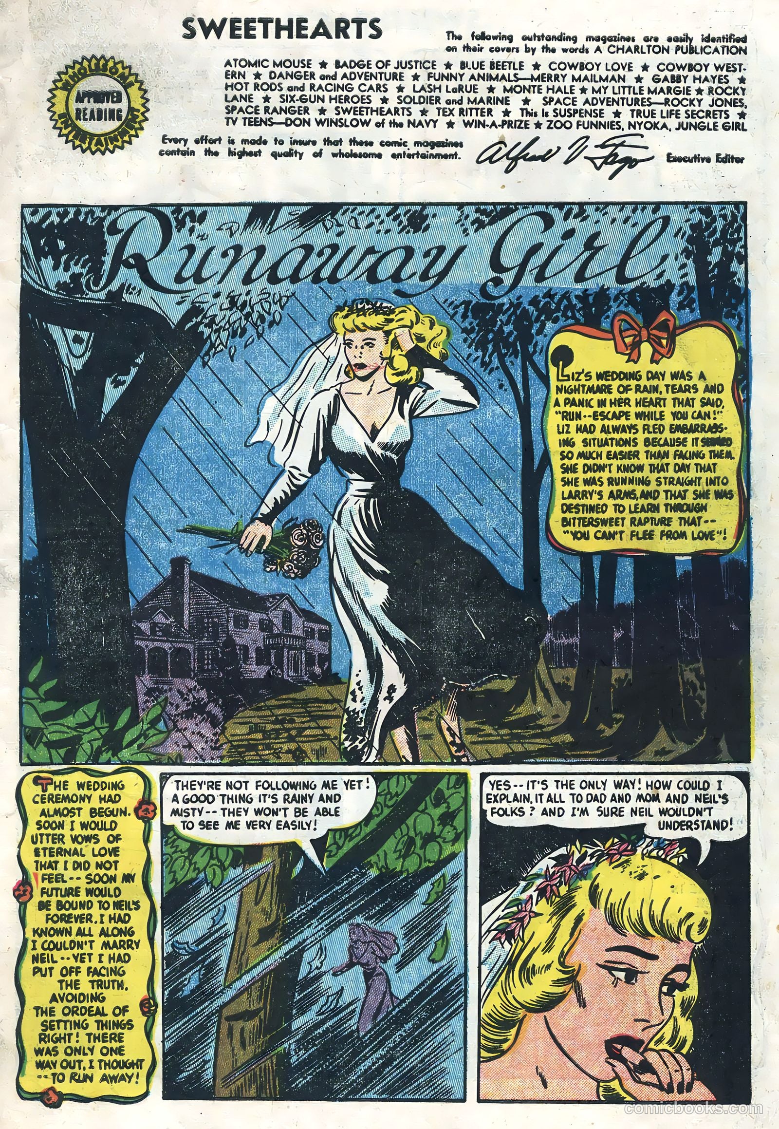 Sweethearts #28 (1955) — page 3 of 36