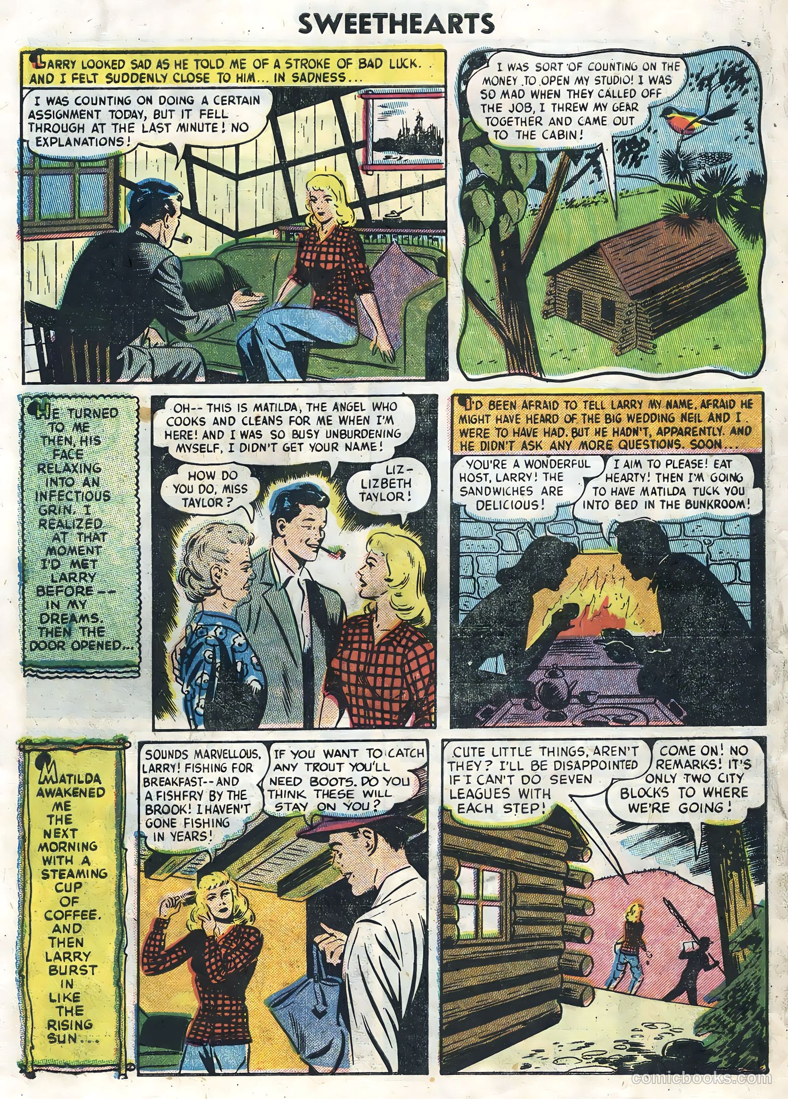 Sweethearts #28 (1955) — page 6 of 36