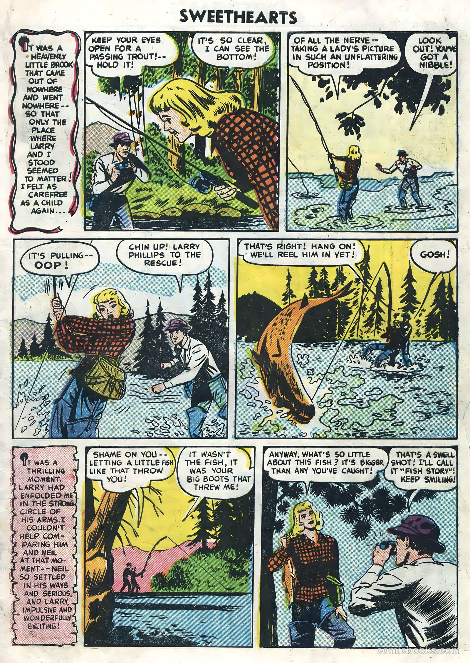 Sweethearts #28 (1955) — page 7 of 36