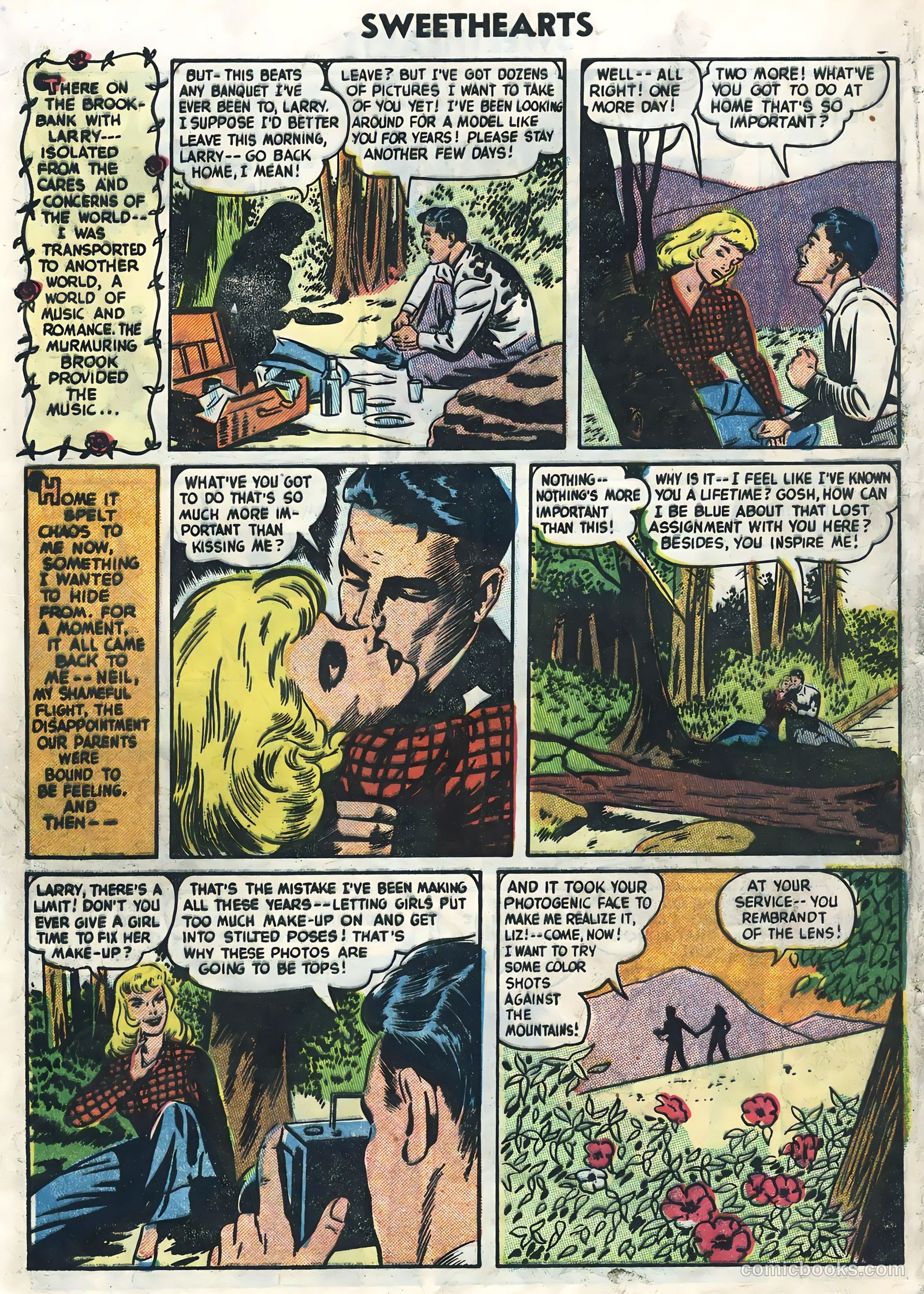 Sweethearts #28 (1955) — page 8 of 36