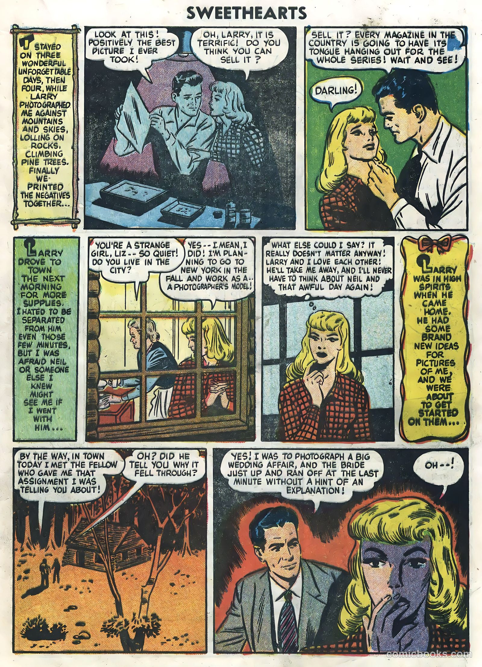 Sweethearts #28 (1955) — page 9 of 36