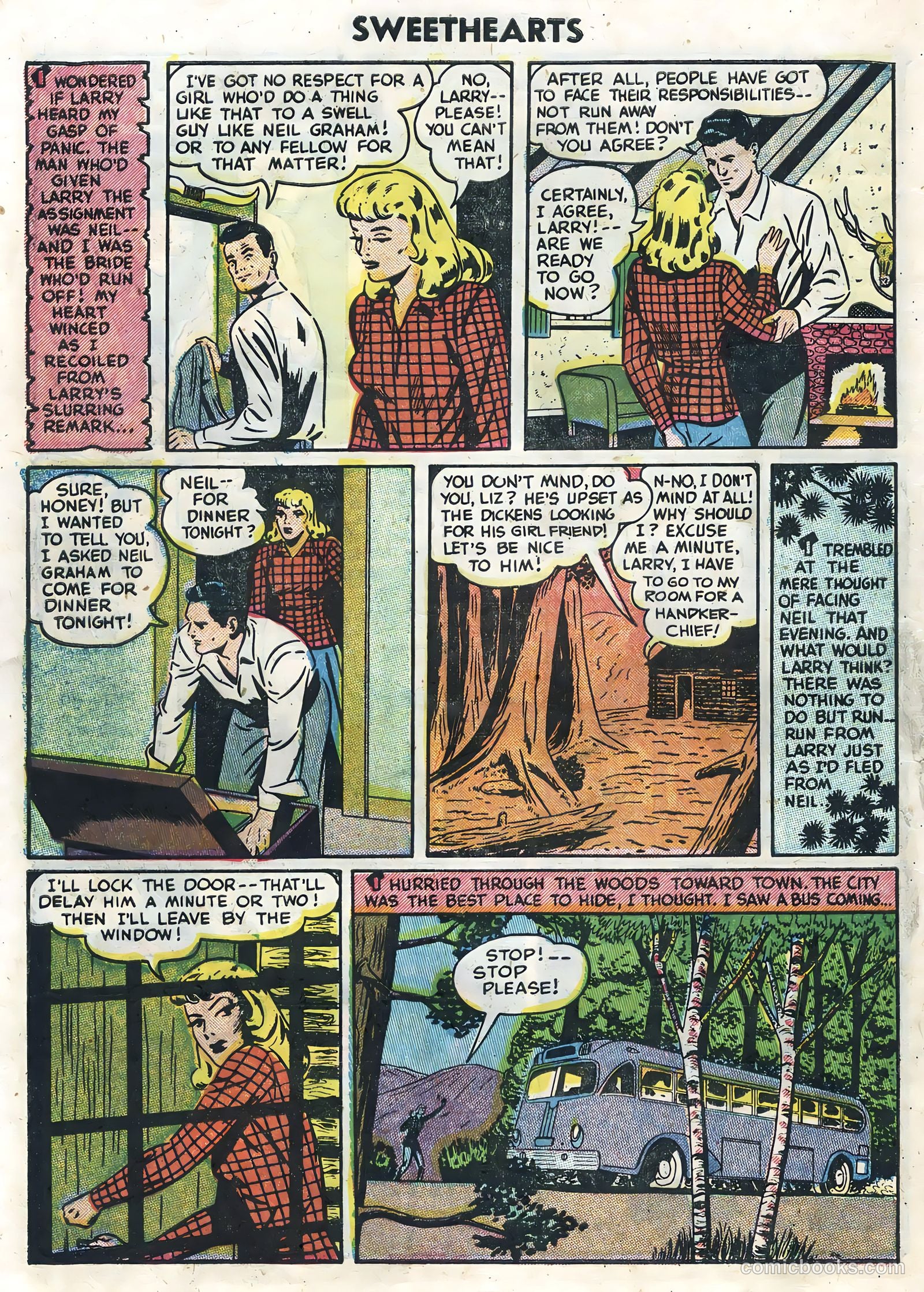 Sweethearts #28 (1955) — page 10 of 36