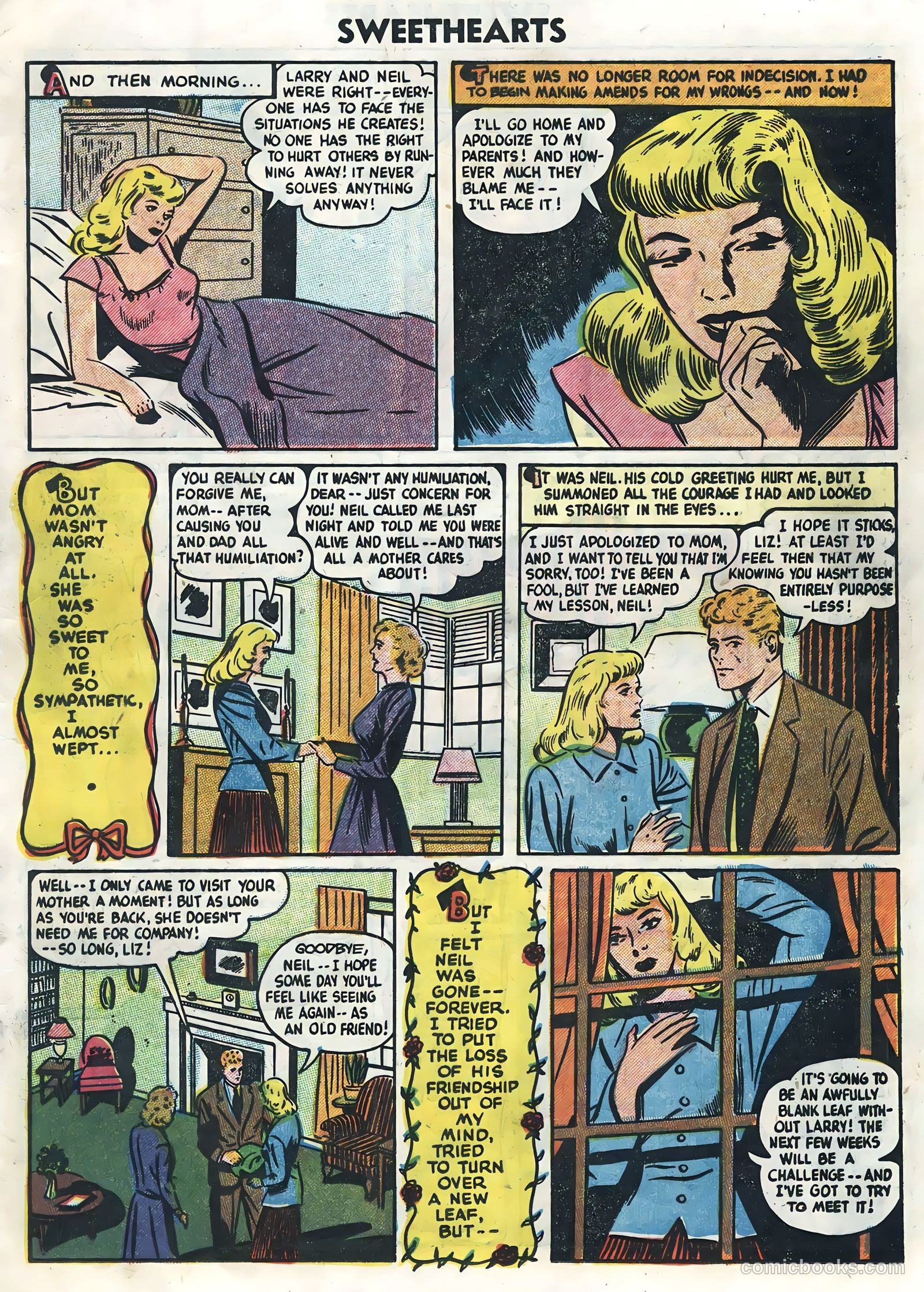 Sweethearts #28 (1955) — page 13 of 36