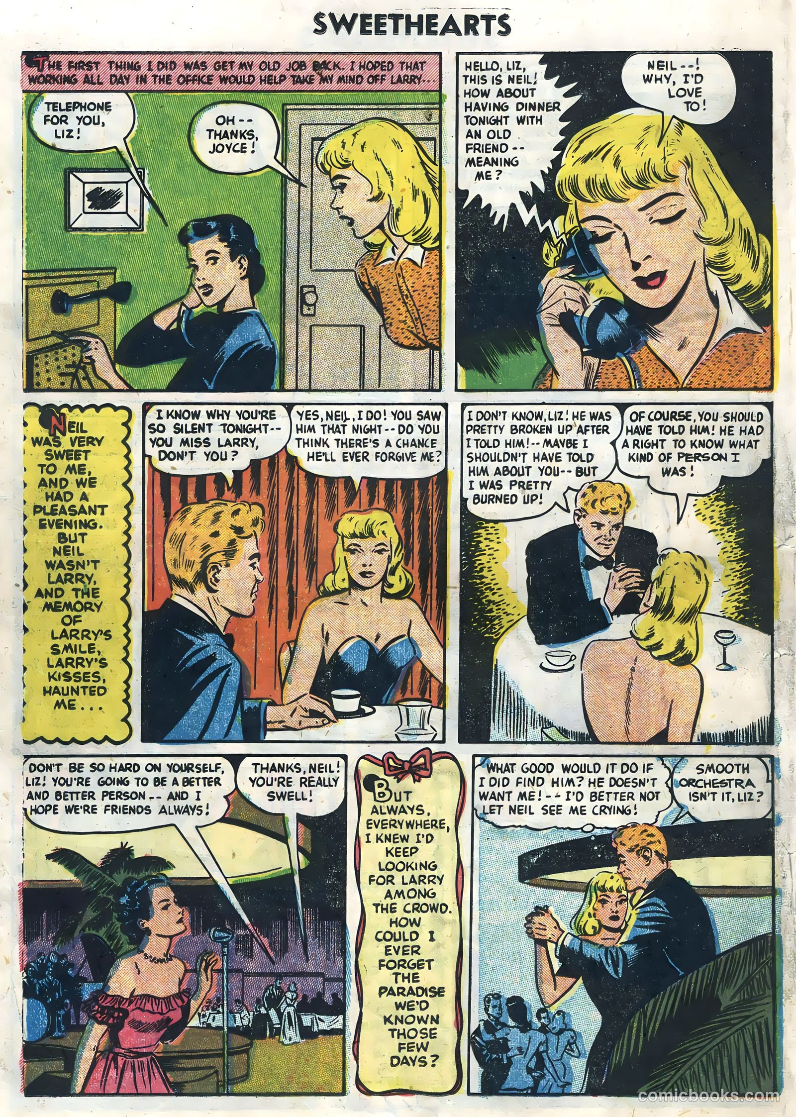 Sweethearts #28 (1955) — page 14 of 36