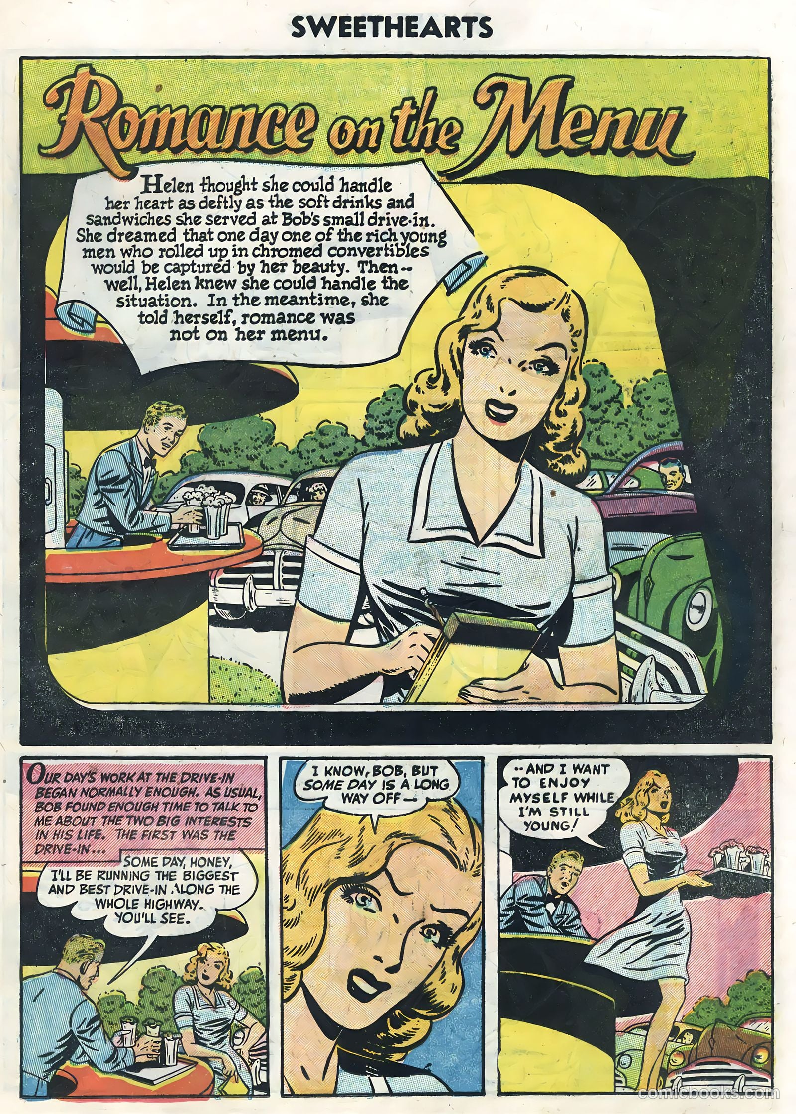 Sweethearts #28 (1955) — page 21 of 36
